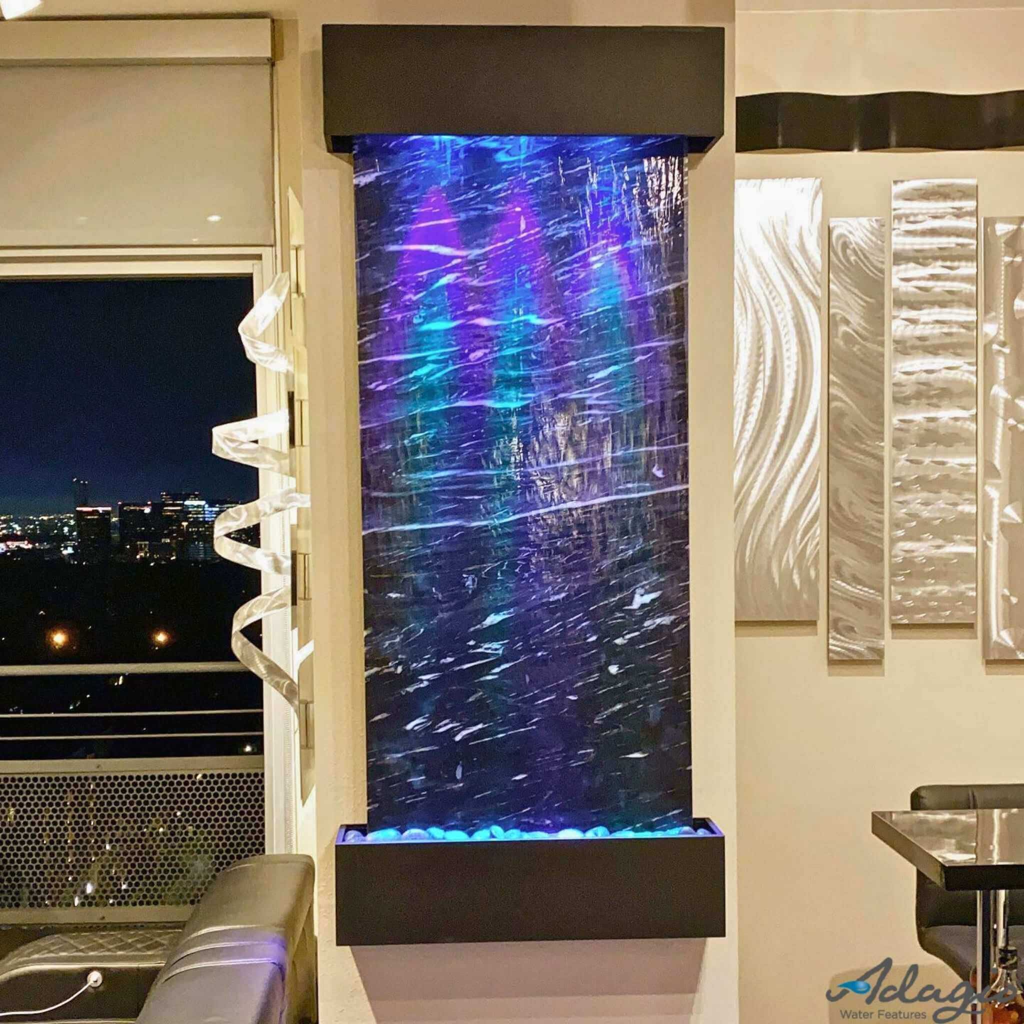 Inspiration Falls Mounted Water Wall Fountain - Adagio