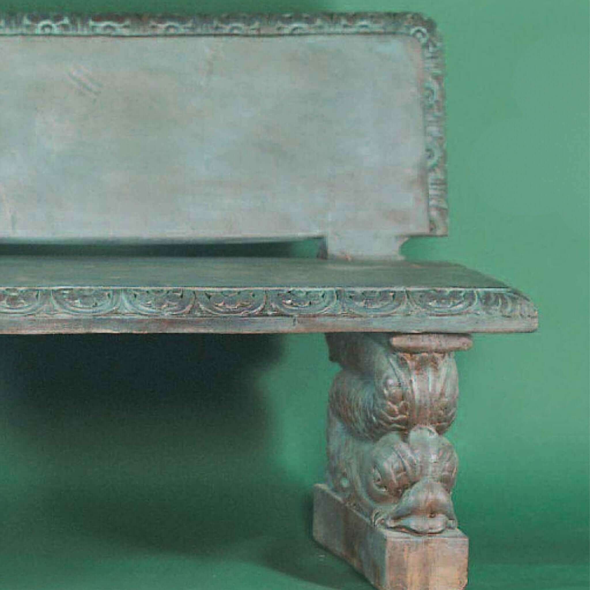 Adriatic Concrete Garden Bench - Giannini #509 / #509L