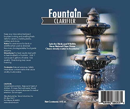 Water Clarifier for Mineral Deposits & Contaminants