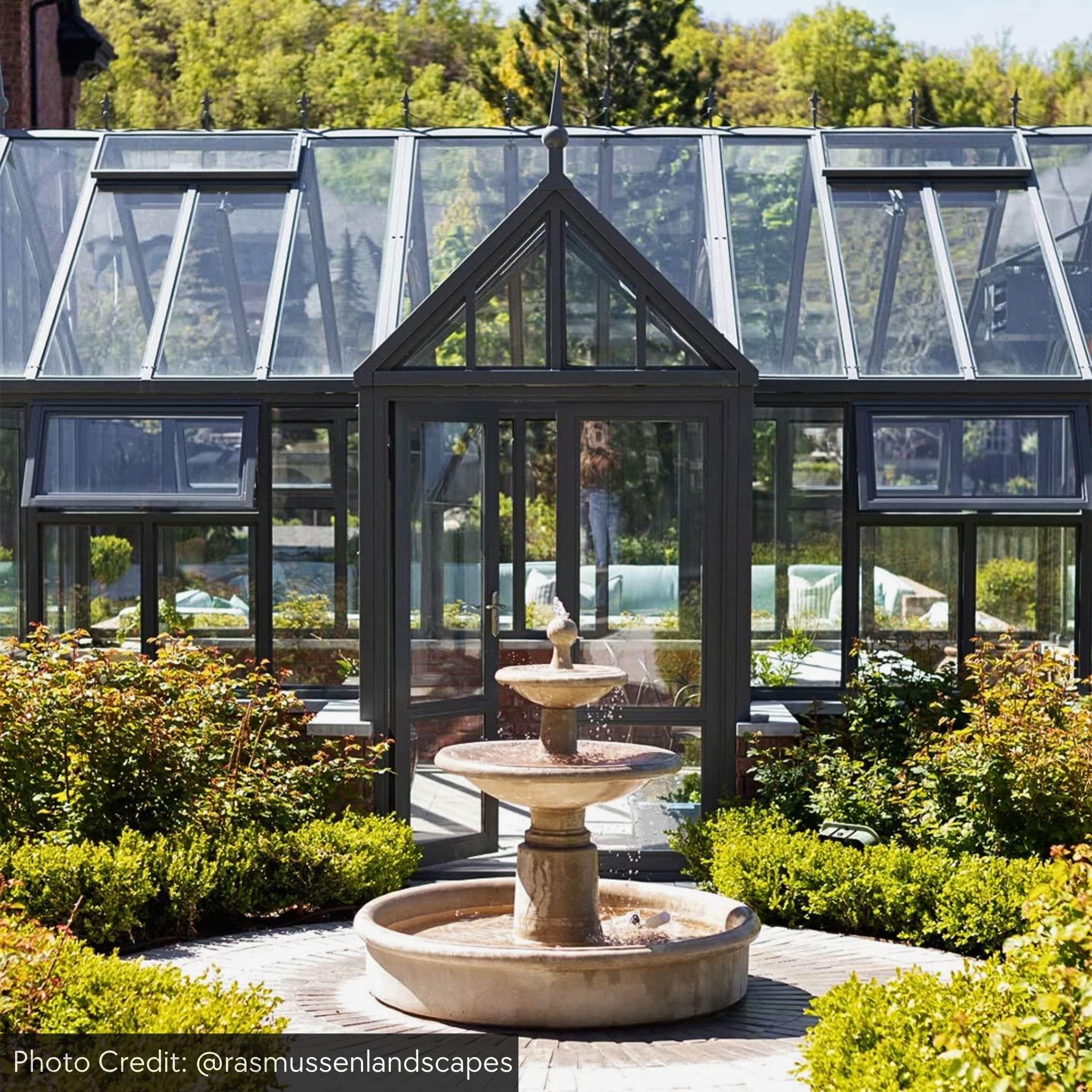 Esplanade 2-Tier Concrete Fountain - Campania #FT78
