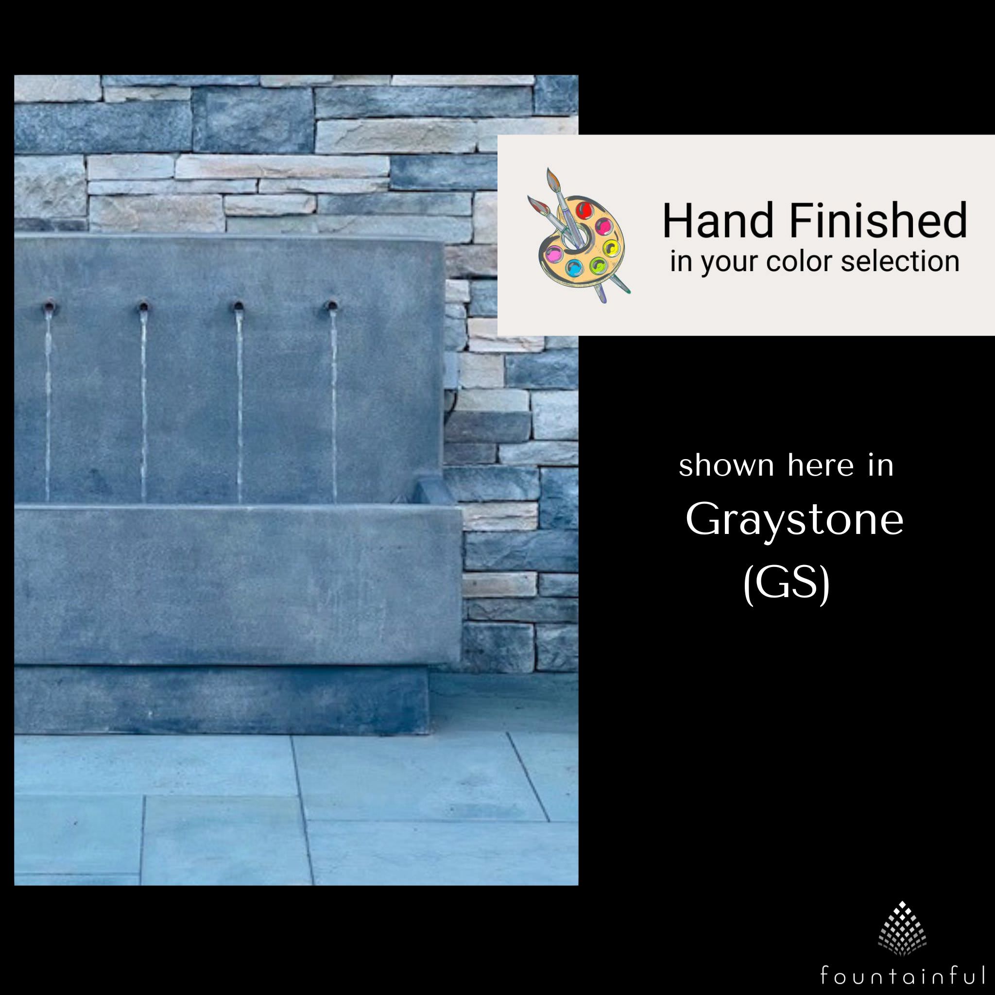 Penta Concrete Wall Fountain - Giannini #1747