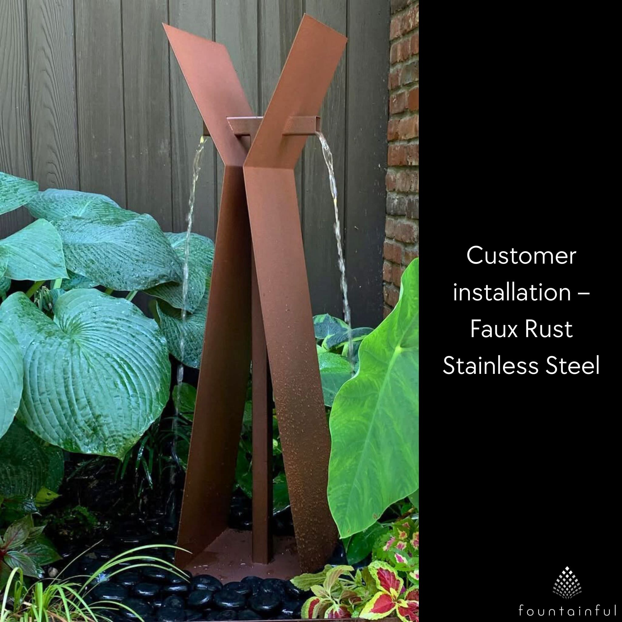 X3-Mini Modern Stainless Steel Fountain