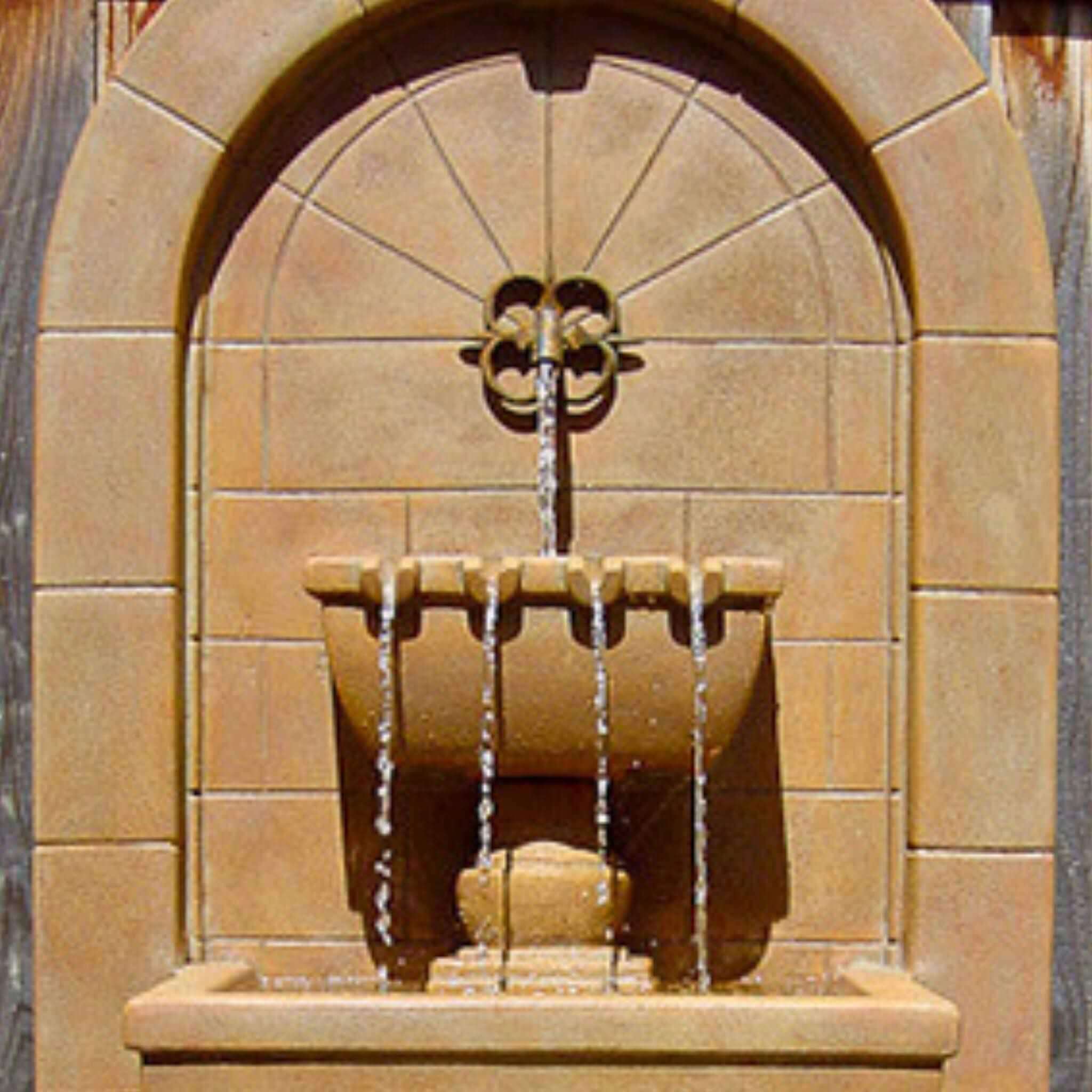 Monterosso Concrete Wall Fountain - Giannini #1620