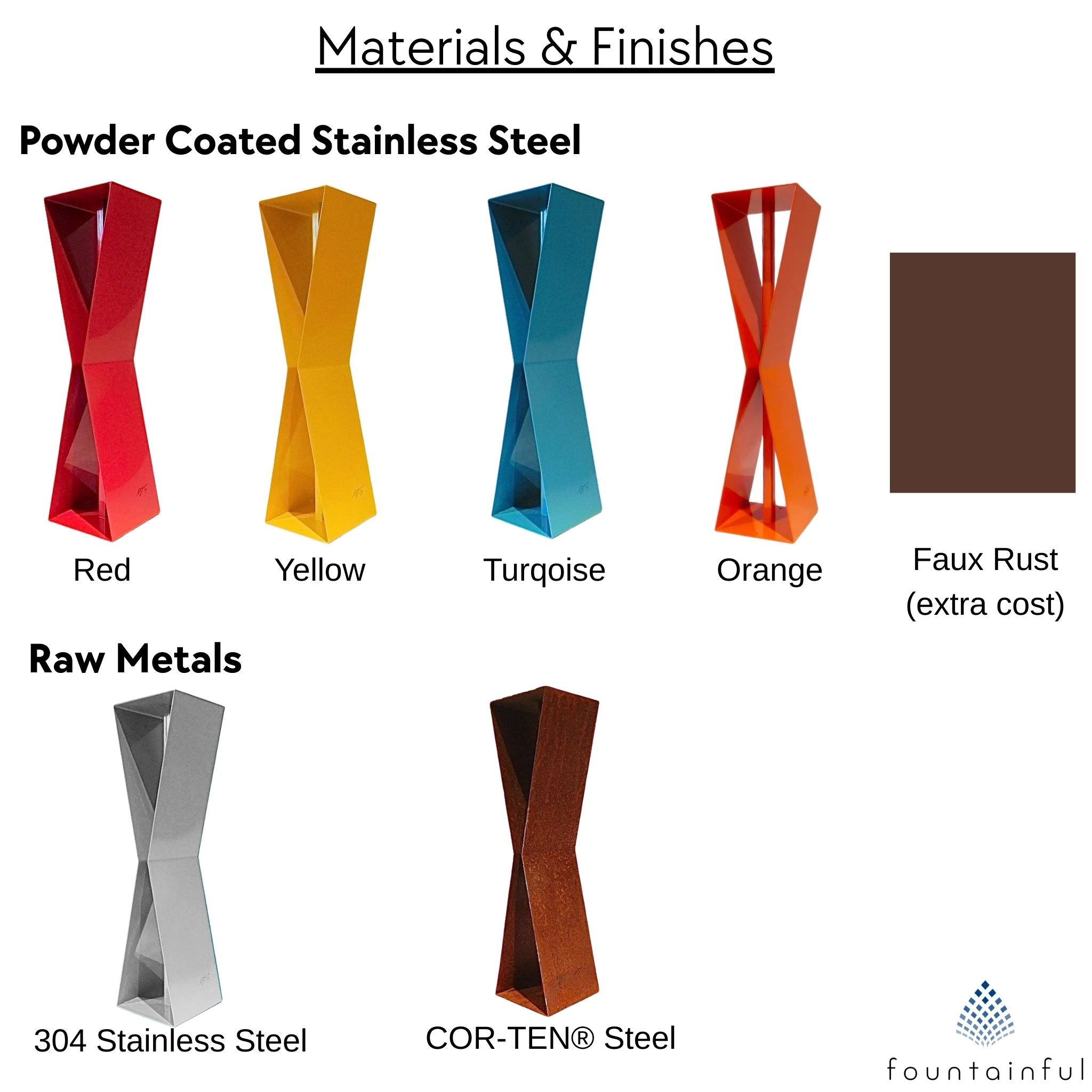 X2-Mini Modern Stainless Steel Fountain