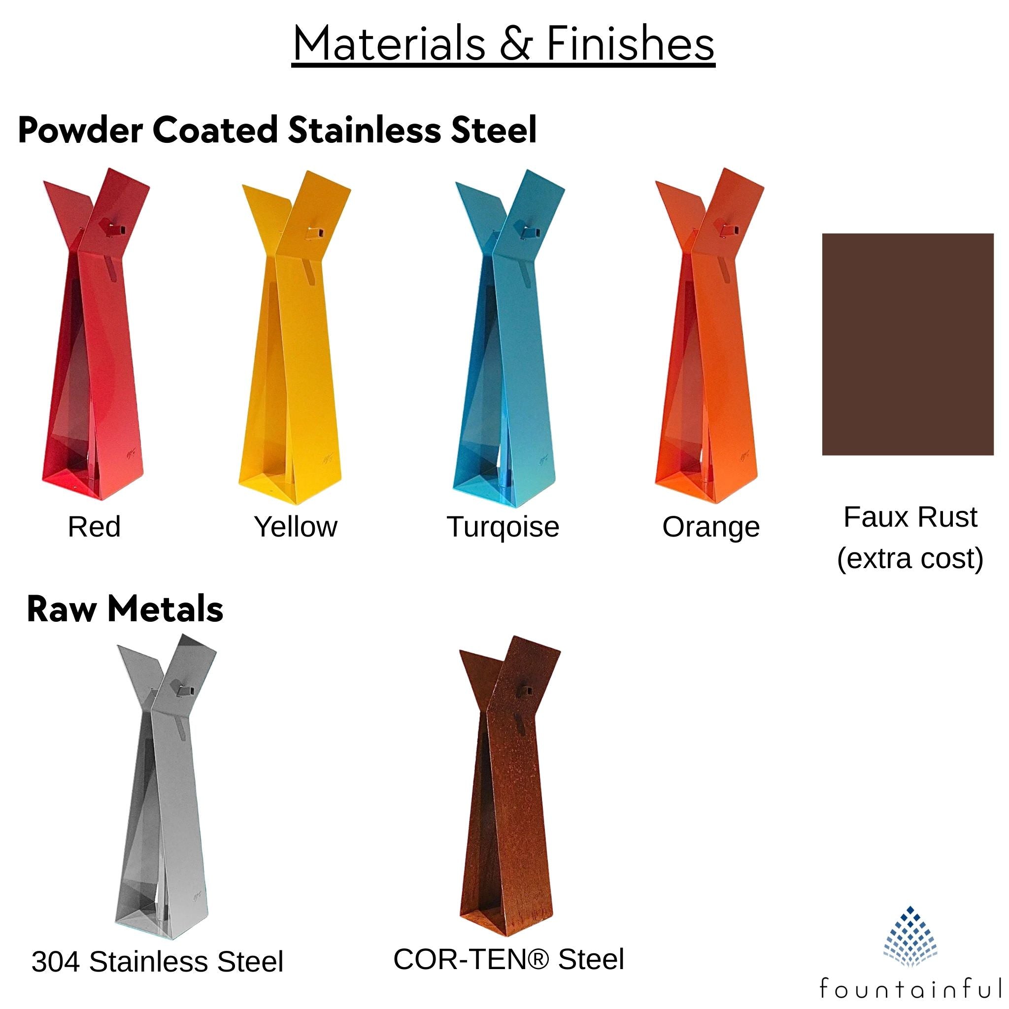 X3-Mini Modern Stainless Steel Fountain