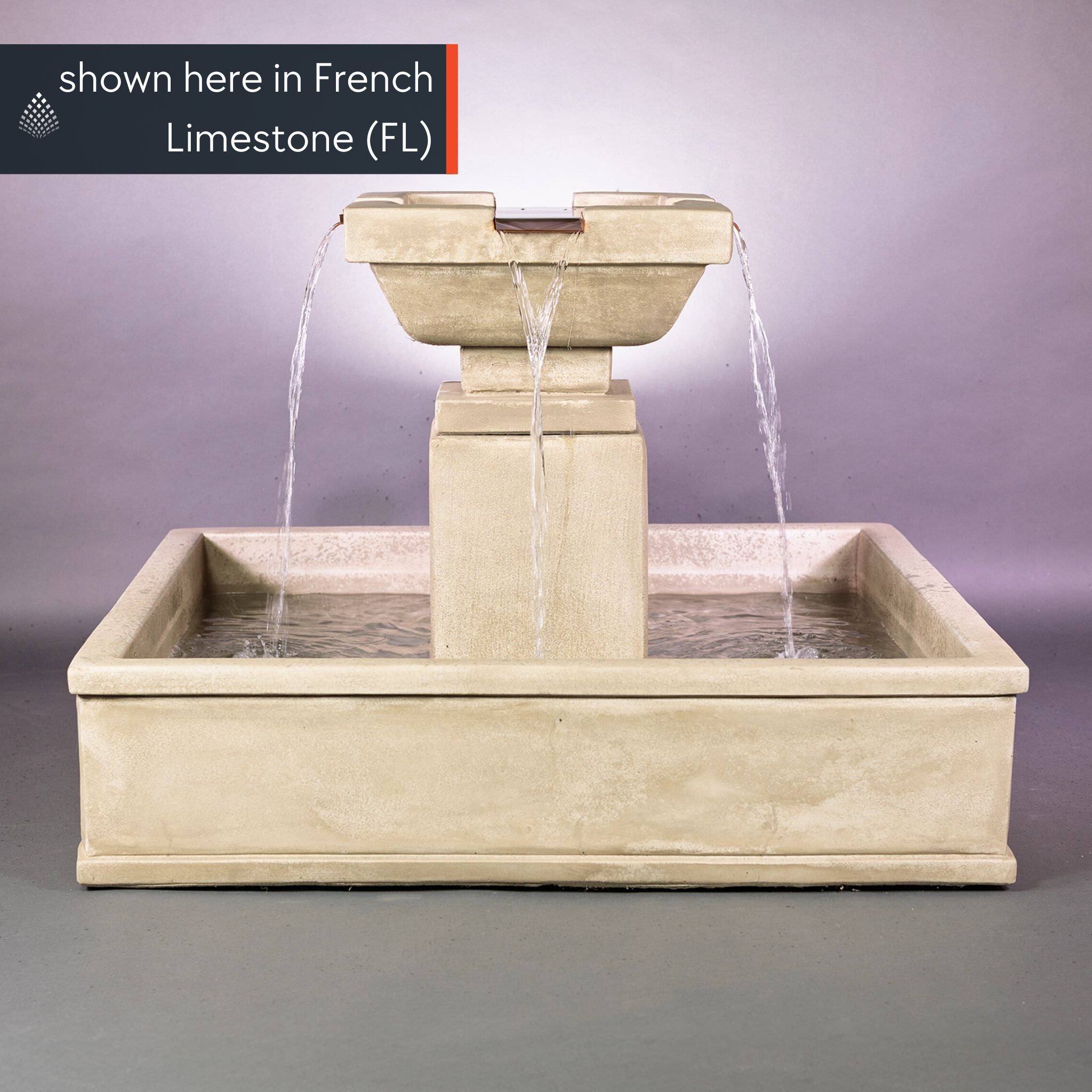 Miramar Concrete Fountain - Giannini #1817