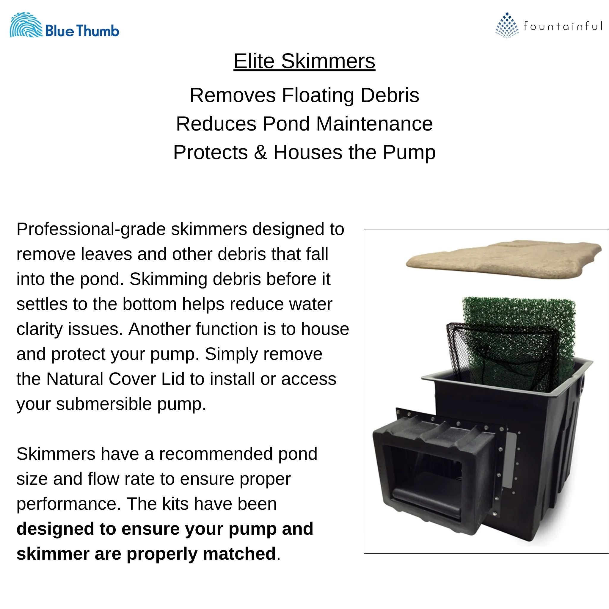 Elite Series Pond Kits - Blue Thumb