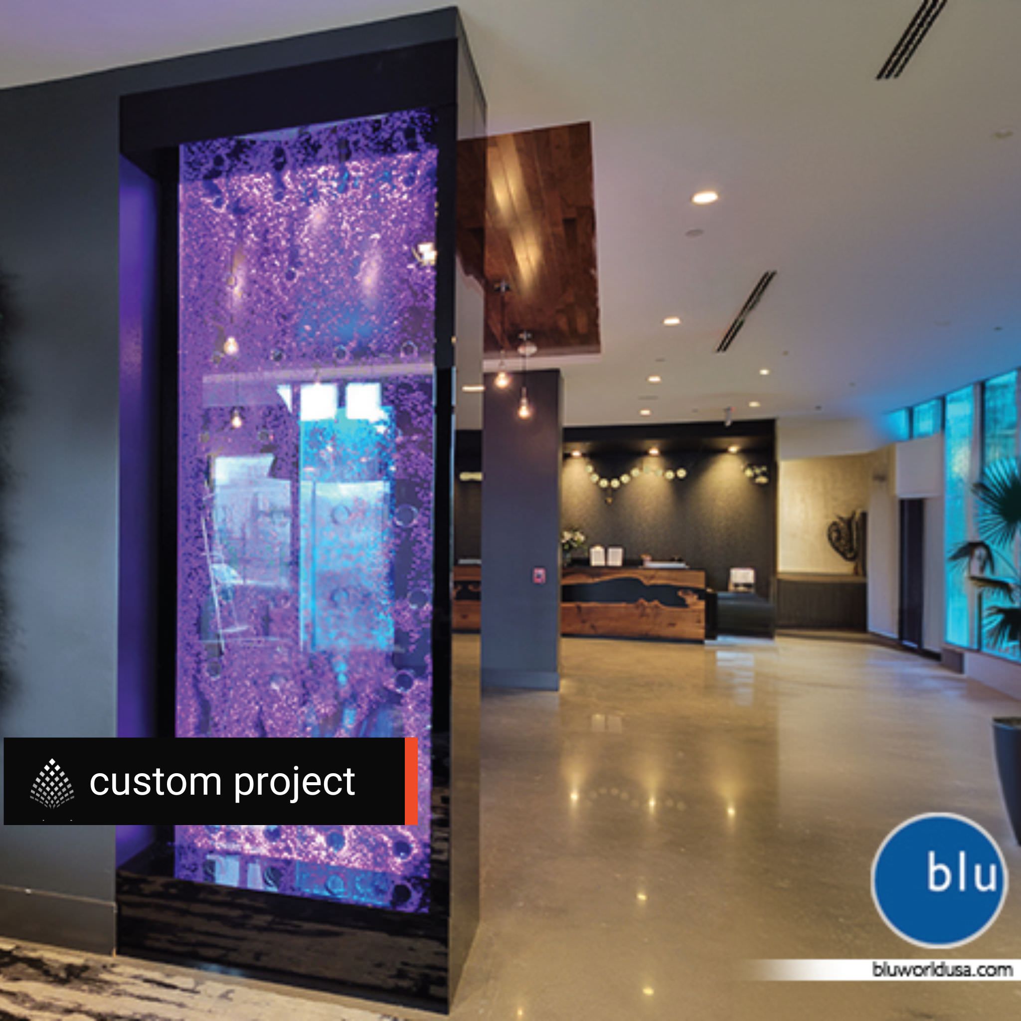 8-Foot Sealed WaterWall - BLU GUARD