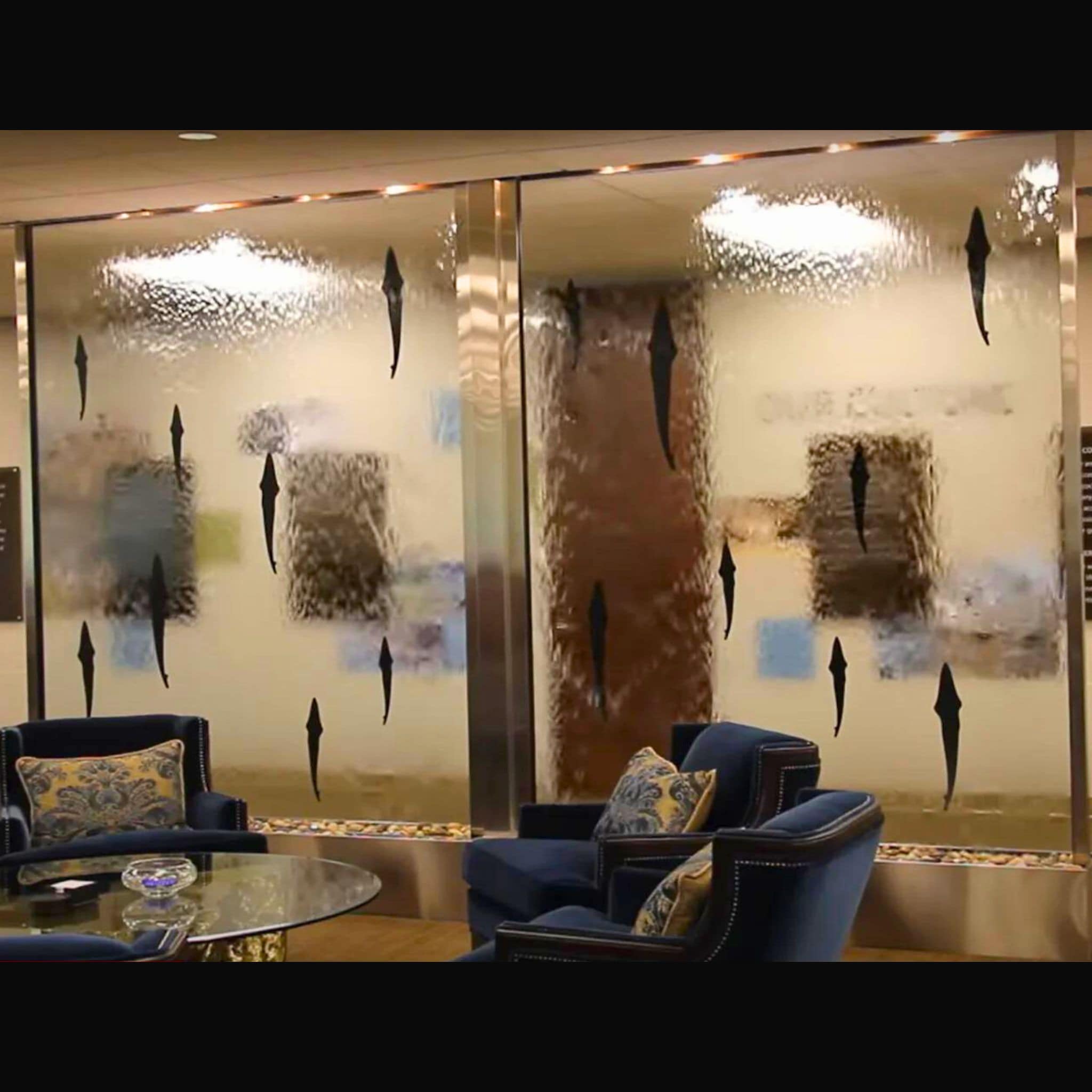 Mega Grandeur Freestanding Water Wall Fountain - Adagio