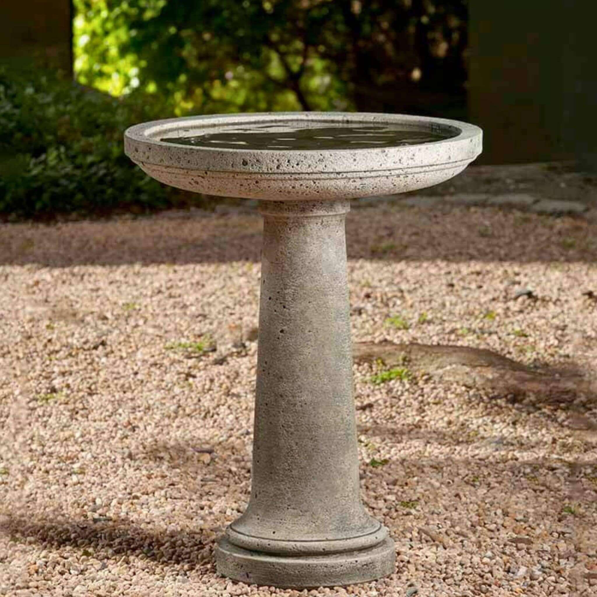 Isleboro Concrete Bird Bath - Campania #B146
