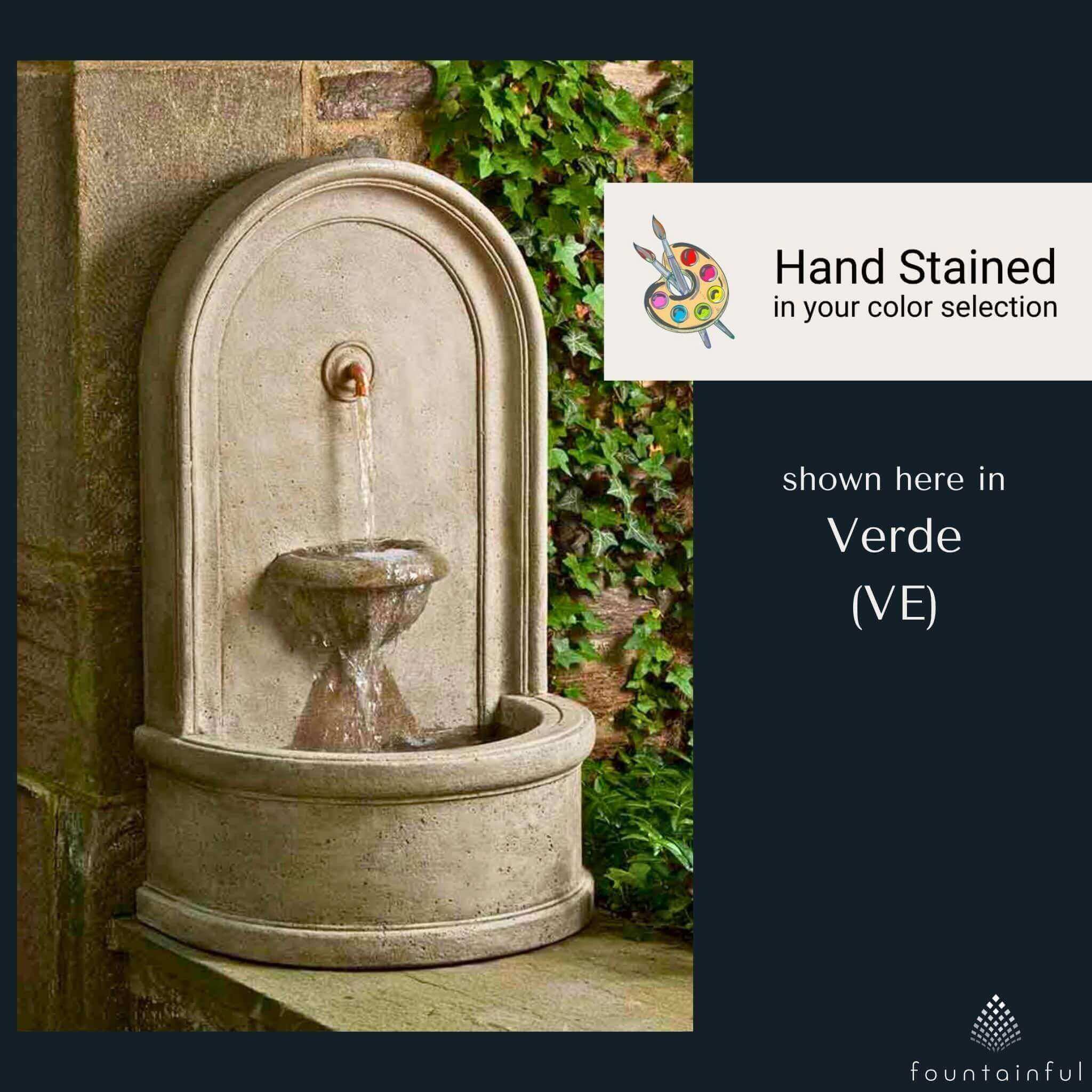 Colonna Concrete Wall Fountain - Campania #FT195