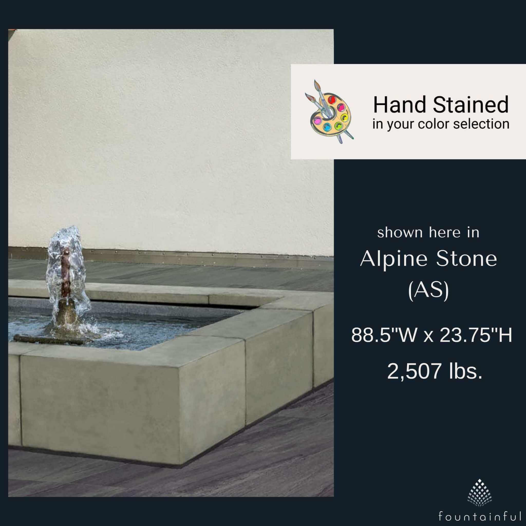 Concourse Concrete Fountain - Campania #FT343