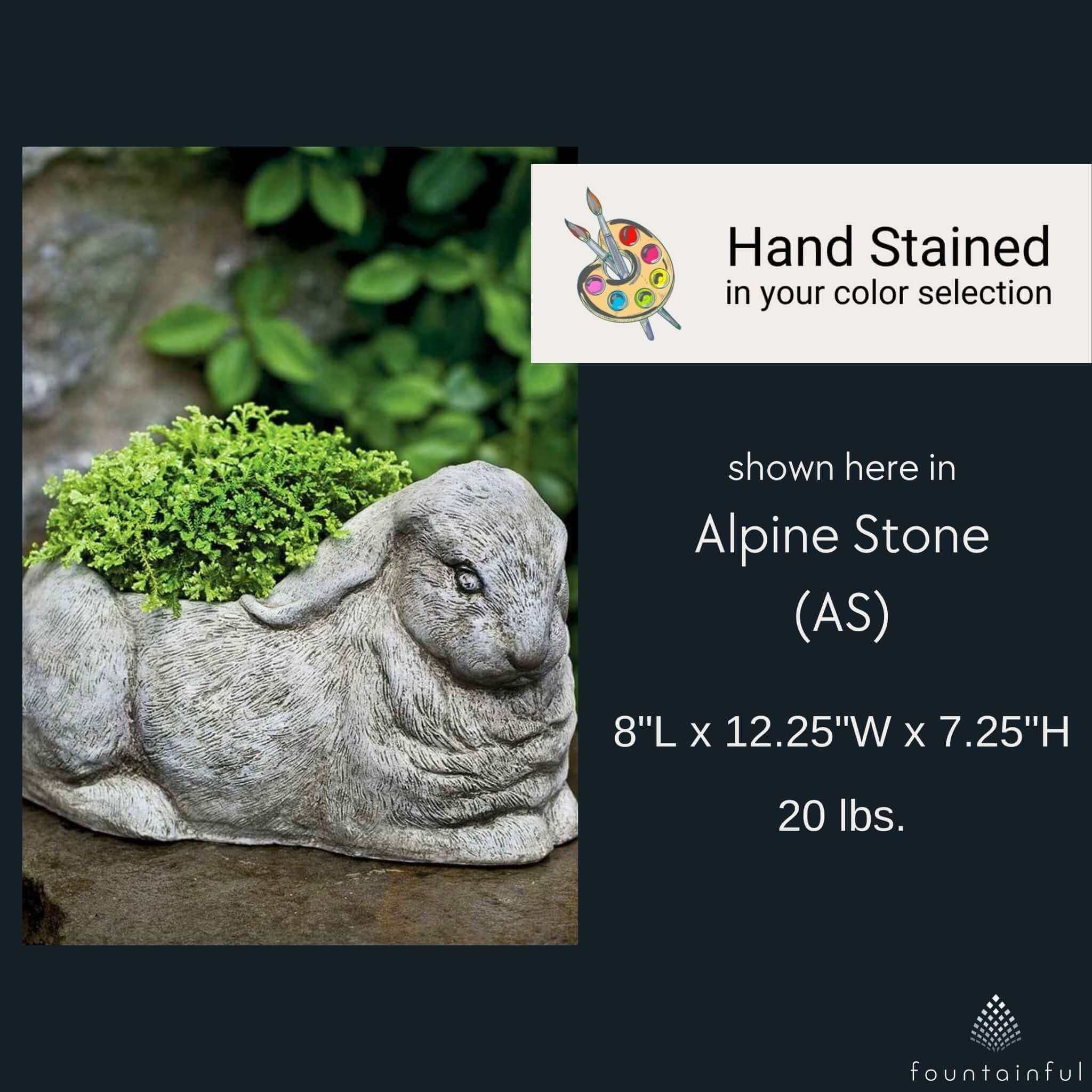 Bunny Concrete Planter - Campania #P068