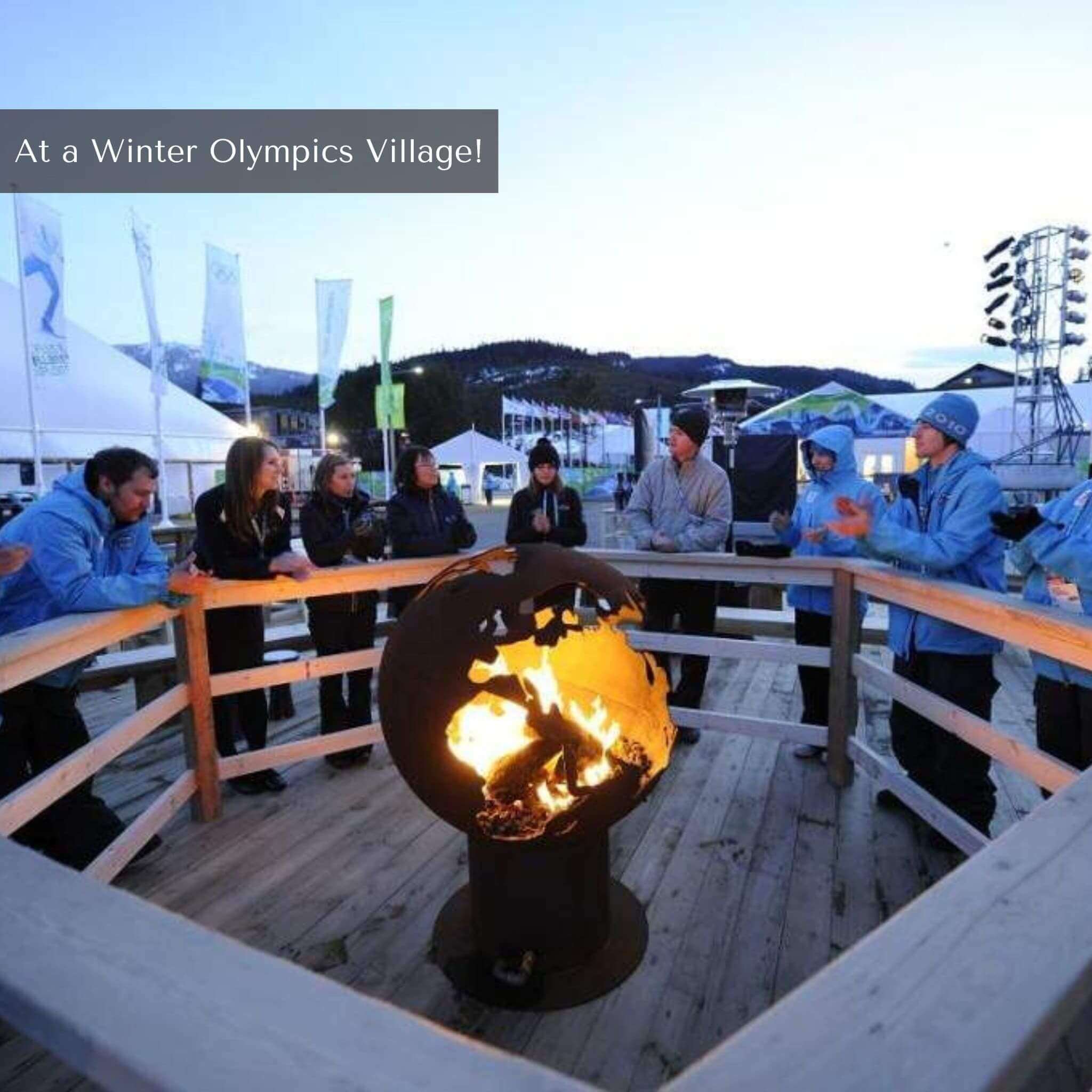 Third Rock Gas Fire Pit in Steel - Fire Pit Art