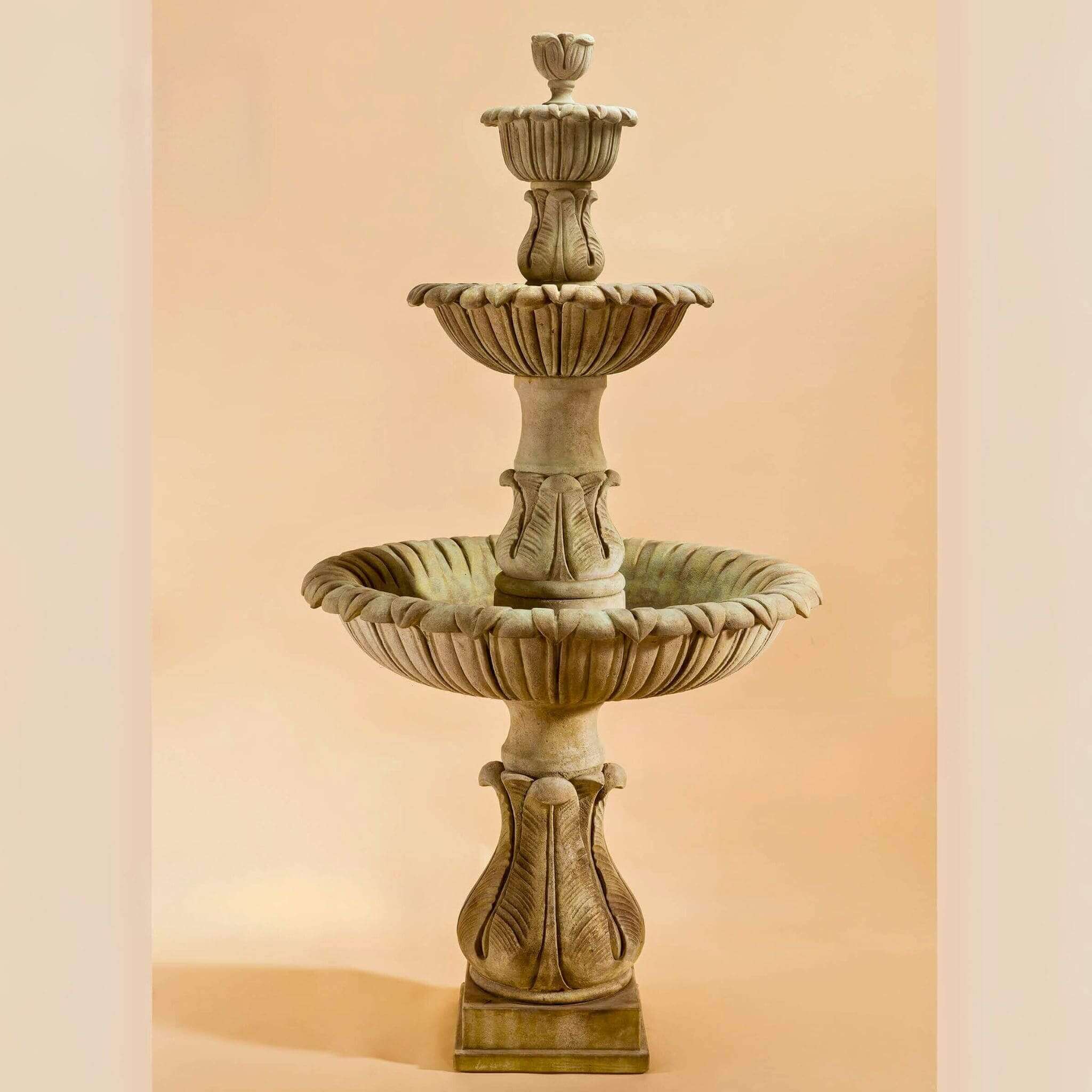 Altus Calanthia 3-Tier Concrete Fountain - Giannini #1682
