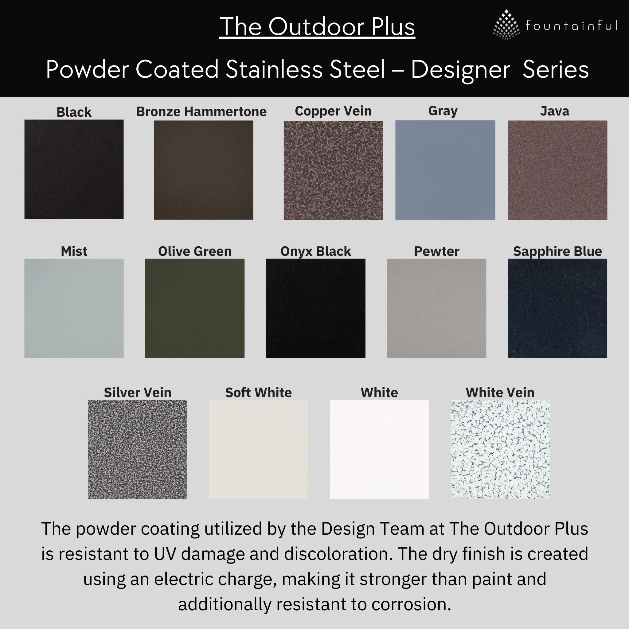 Designer Series #13 Steel Fire & Water Feature - Outdoor Plus