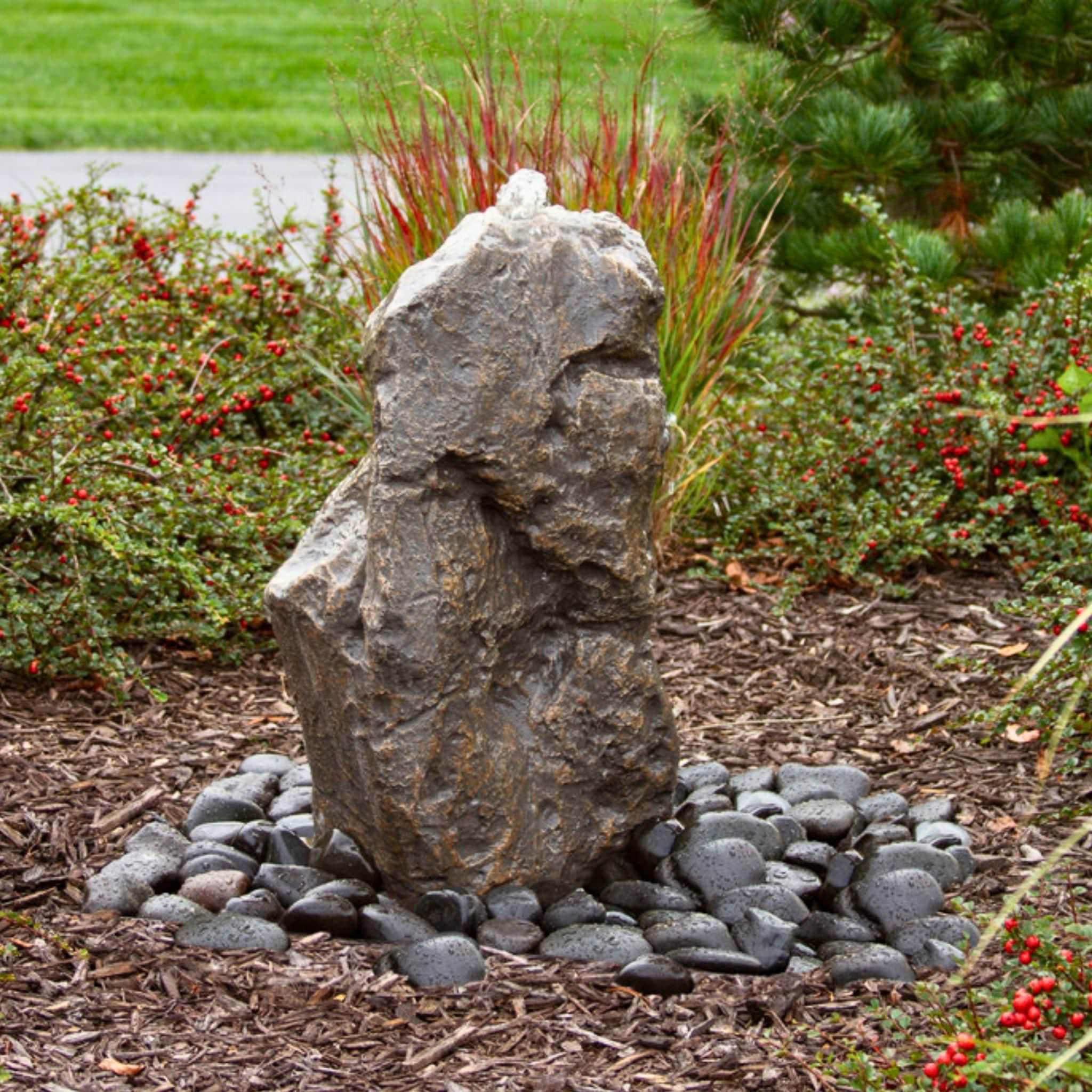 Sonoma GFRC Boulder Fountain - Complete Kit - Blue Thumb