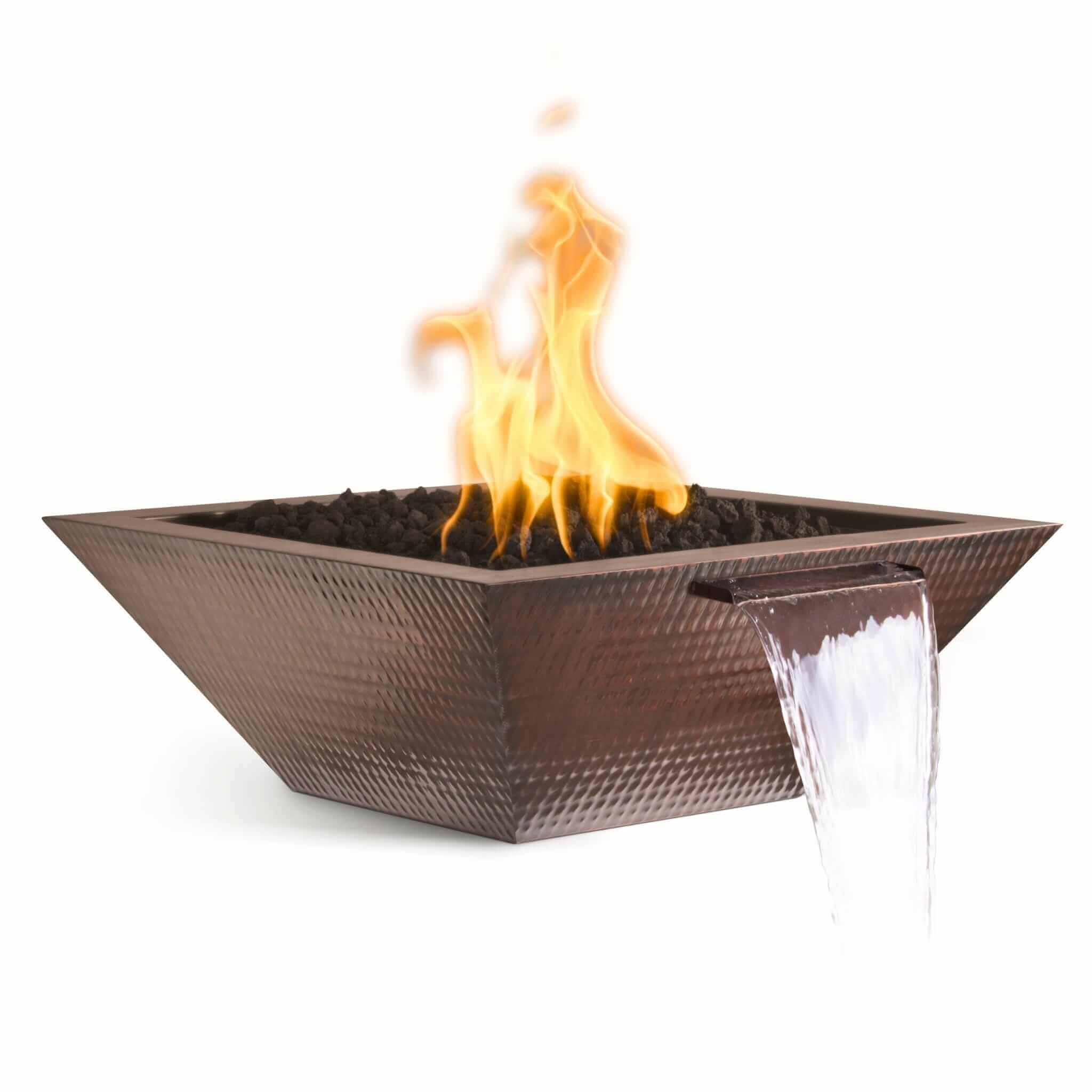 "Maya" Copper Fire & Water Bowl - The Outdoor Plus