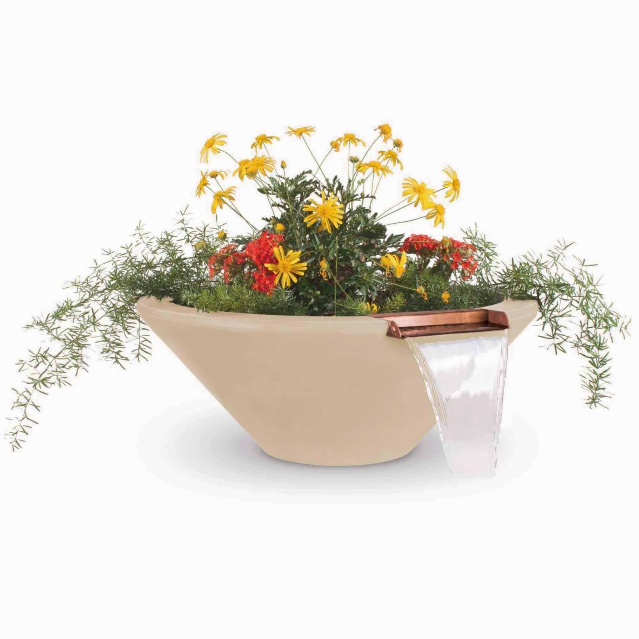 "Cazo" Concrete Planter & Water Bowl - The Outdoor Plus