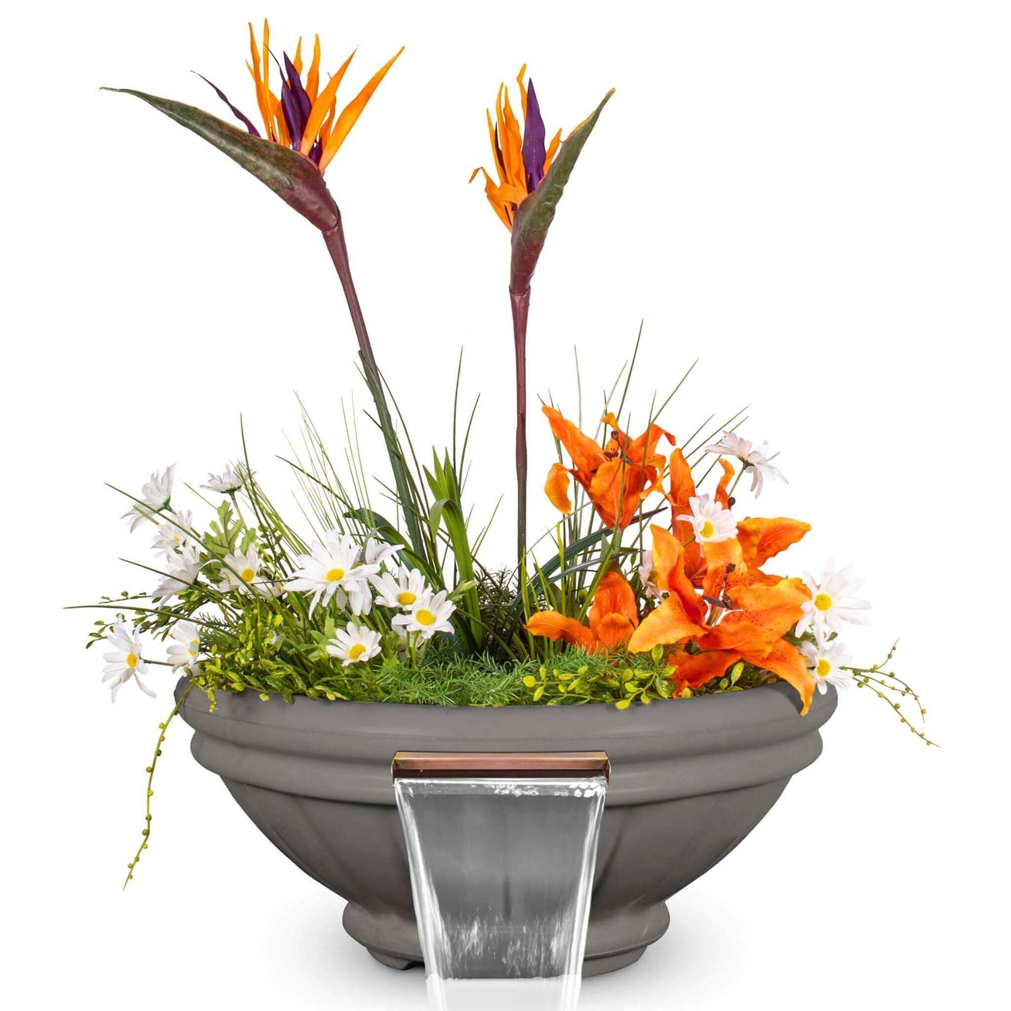 "Roma" Concrete Planter & Water Bowl - The Outdoor Plus