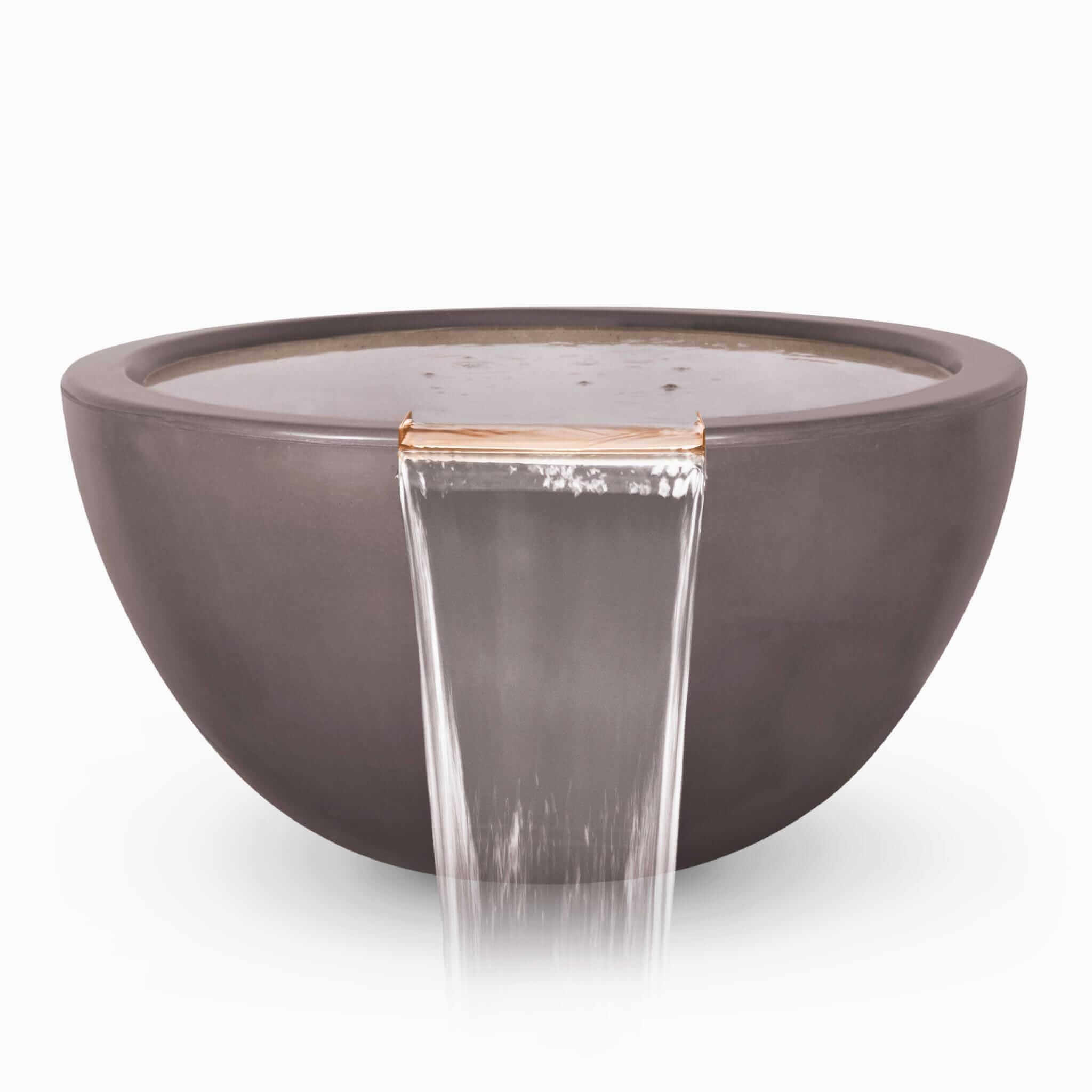 "Luna" Concrete Water Bowl - The Outdoor Plus