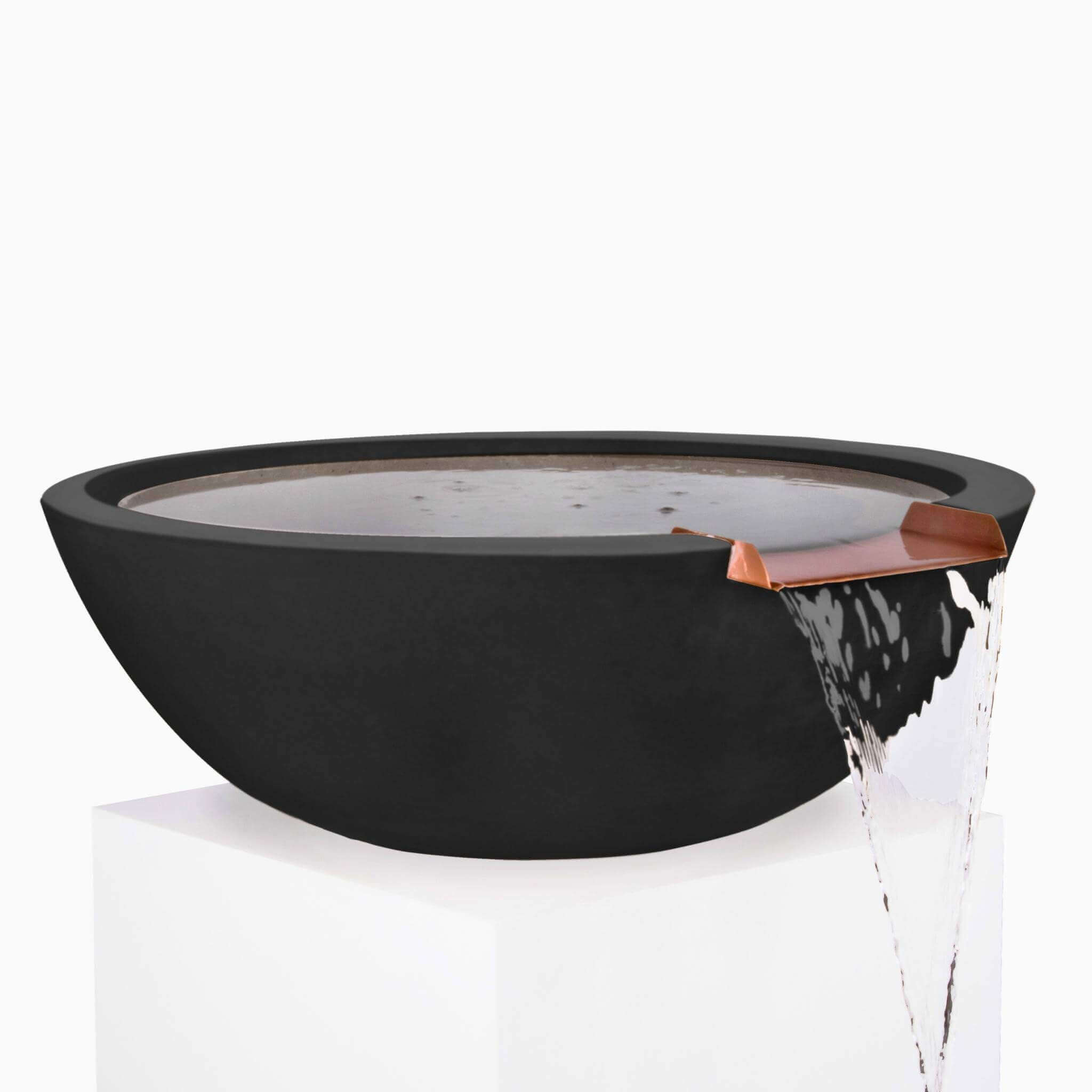 "Sedona" Concrete Water Bowl - The Outdoor Plus