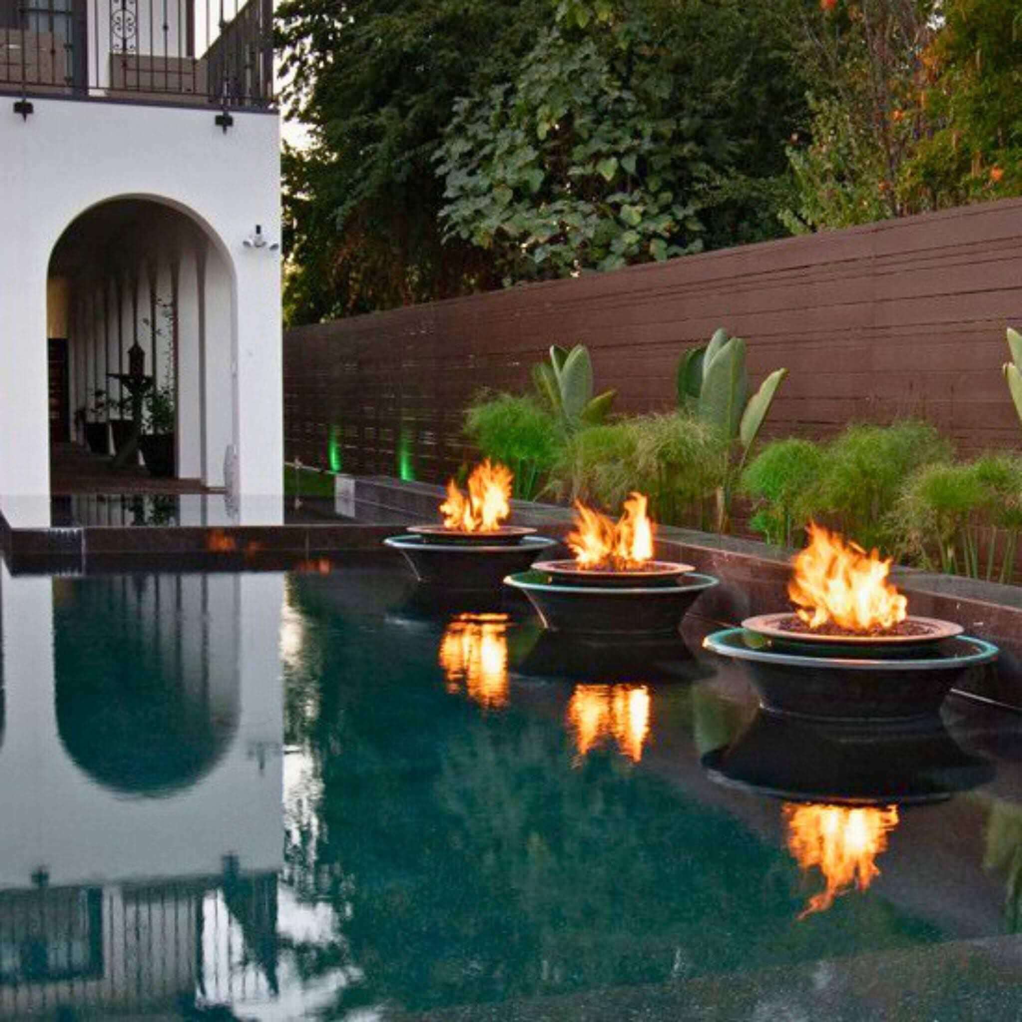 Cazo 360° Spill Copper Fire & Water Bowl - The Outdoor Plus