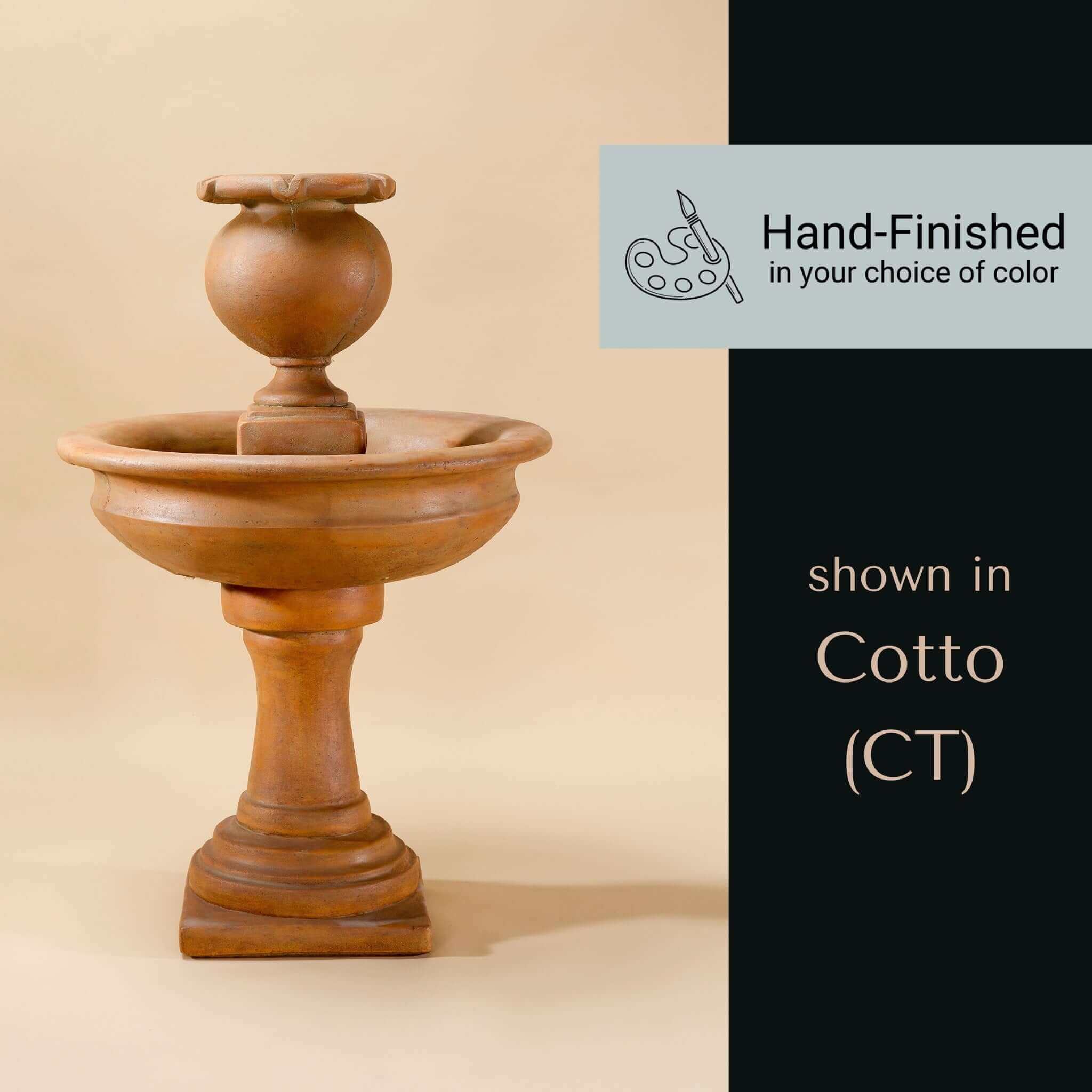 Cannes Concrete Fountain - Giannini #1665