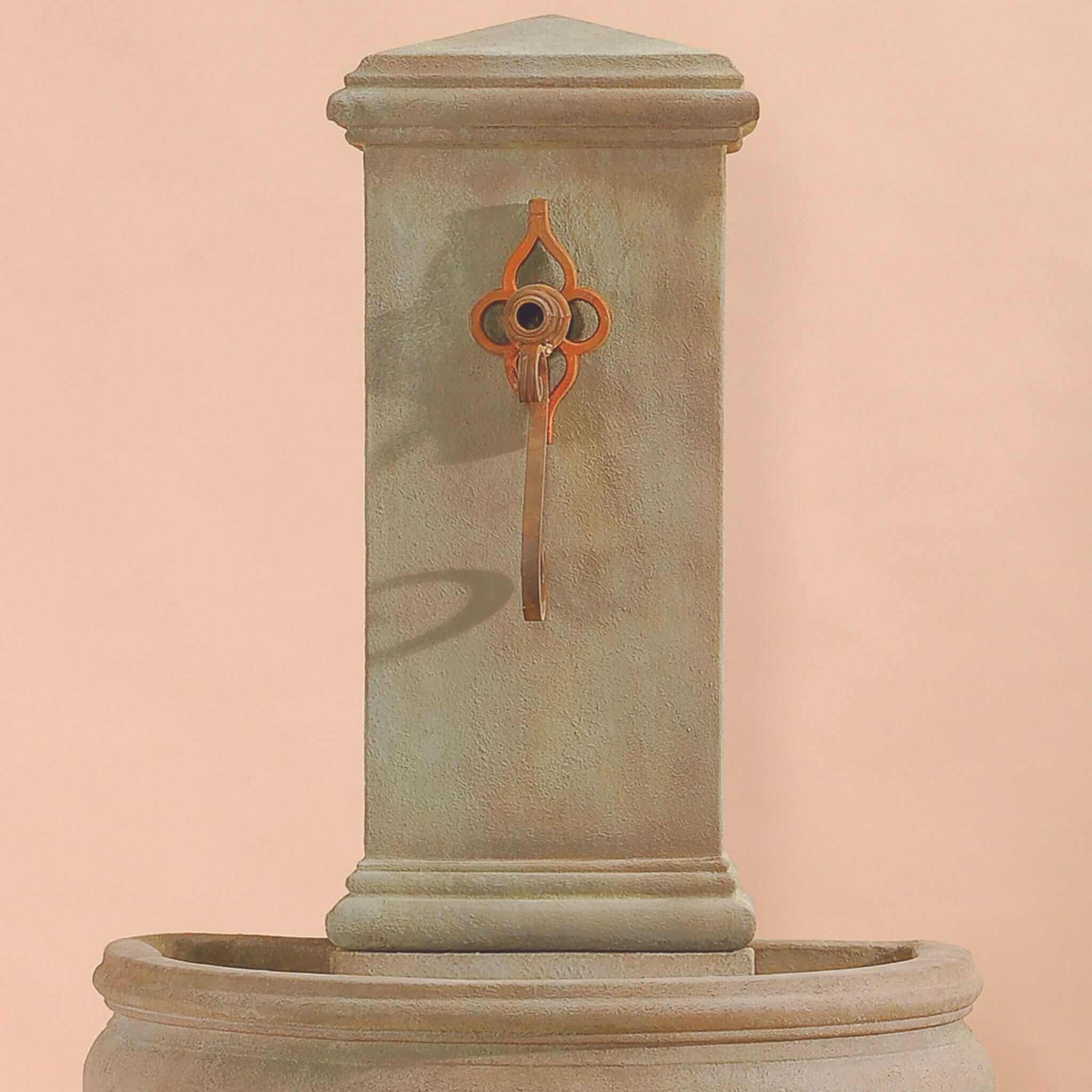 Modena Concrete Wall Fountain - Giannini #1566