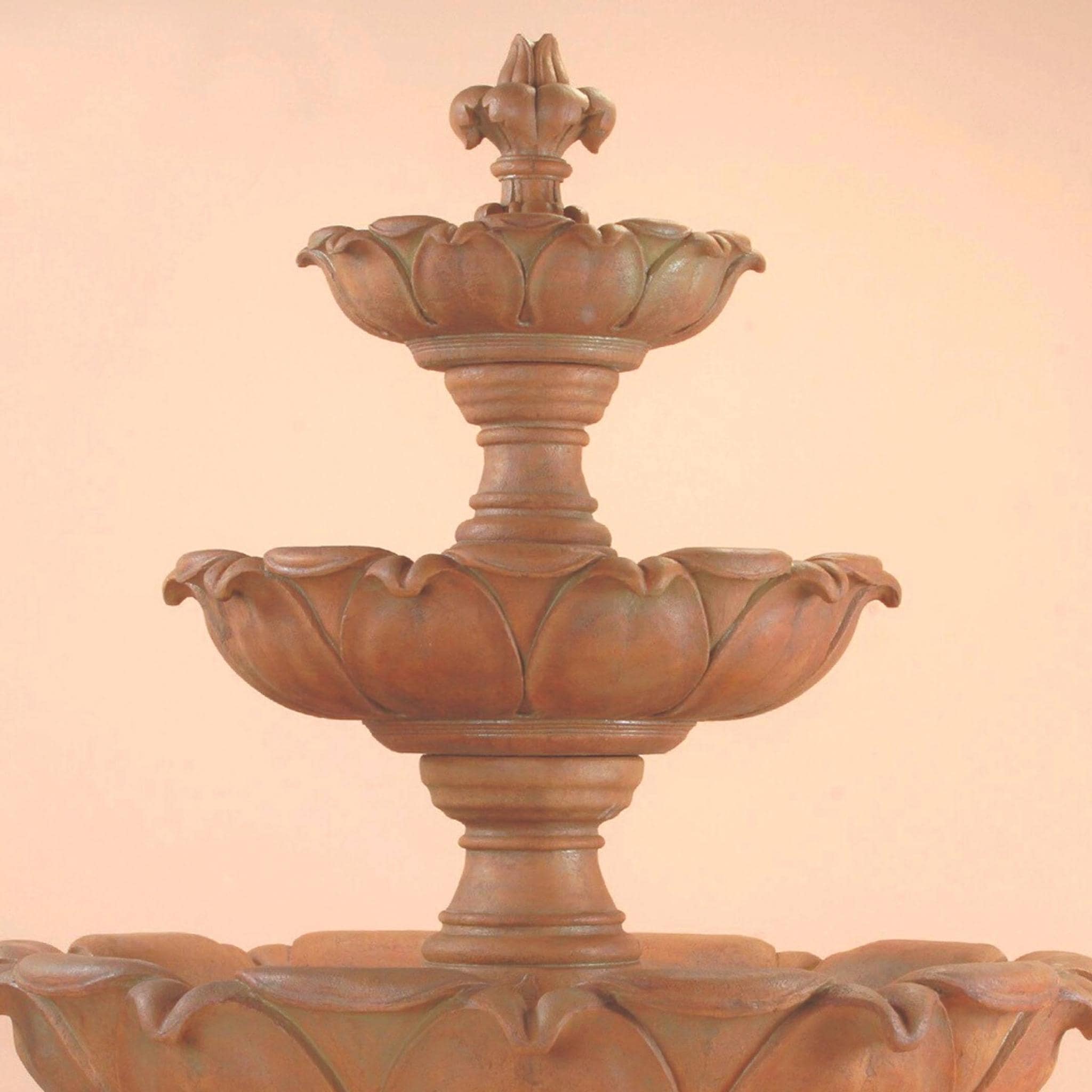 Gardenia 3-Tier Concrete Fountain - Giannini #1213