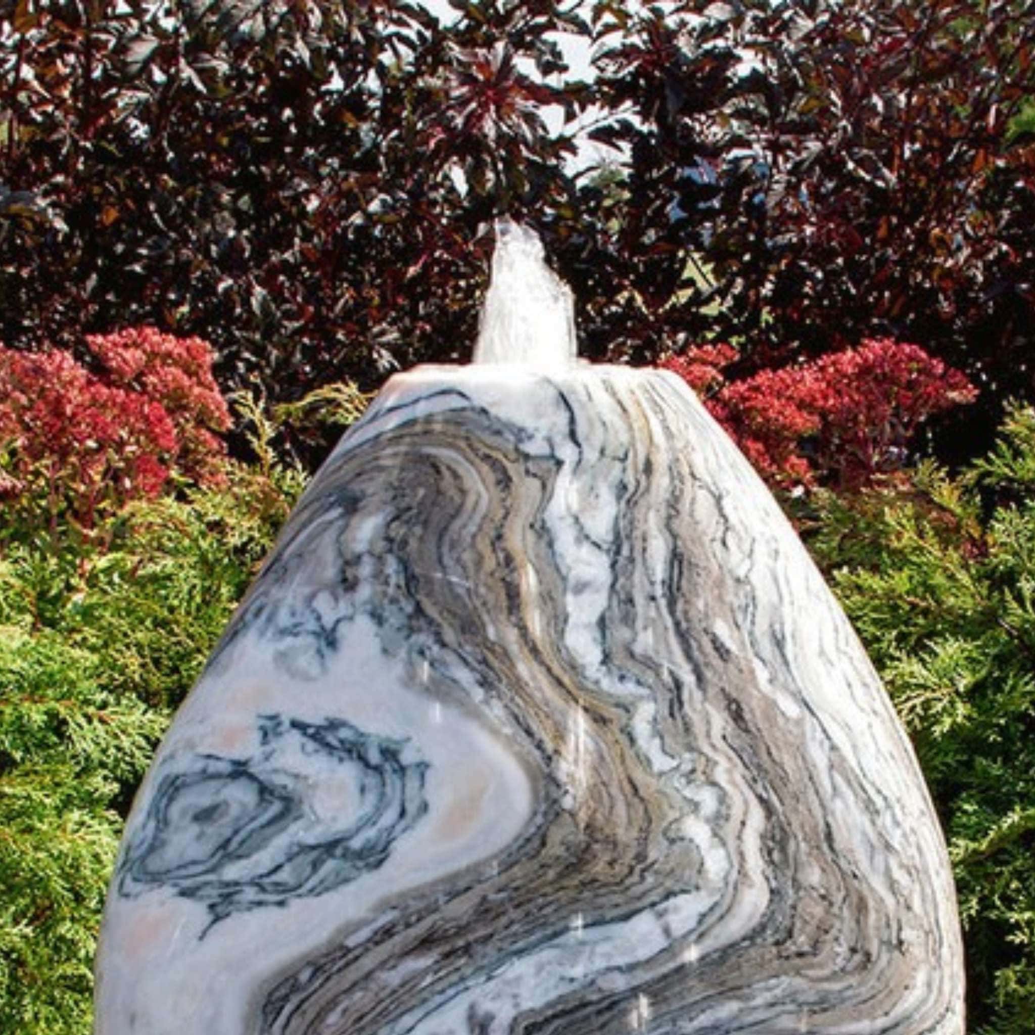 Pink Marble Almond Fountain - Complete Kit - Blue Thumb