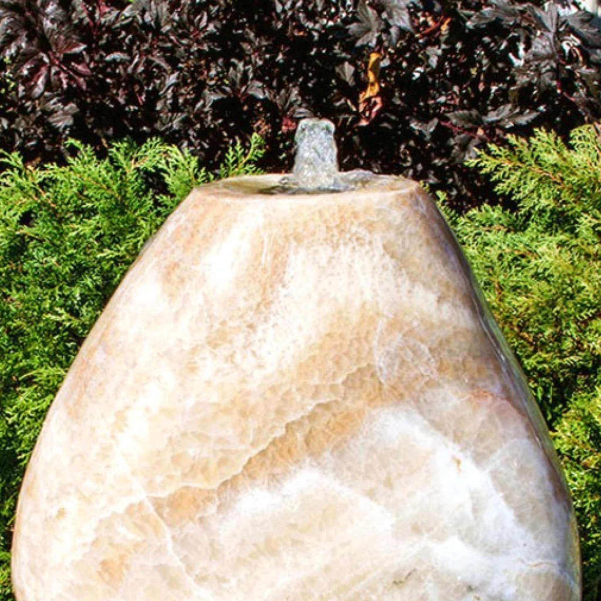 Yellow Onyx Almond Fountain - Complete Kit - Blue Thumb