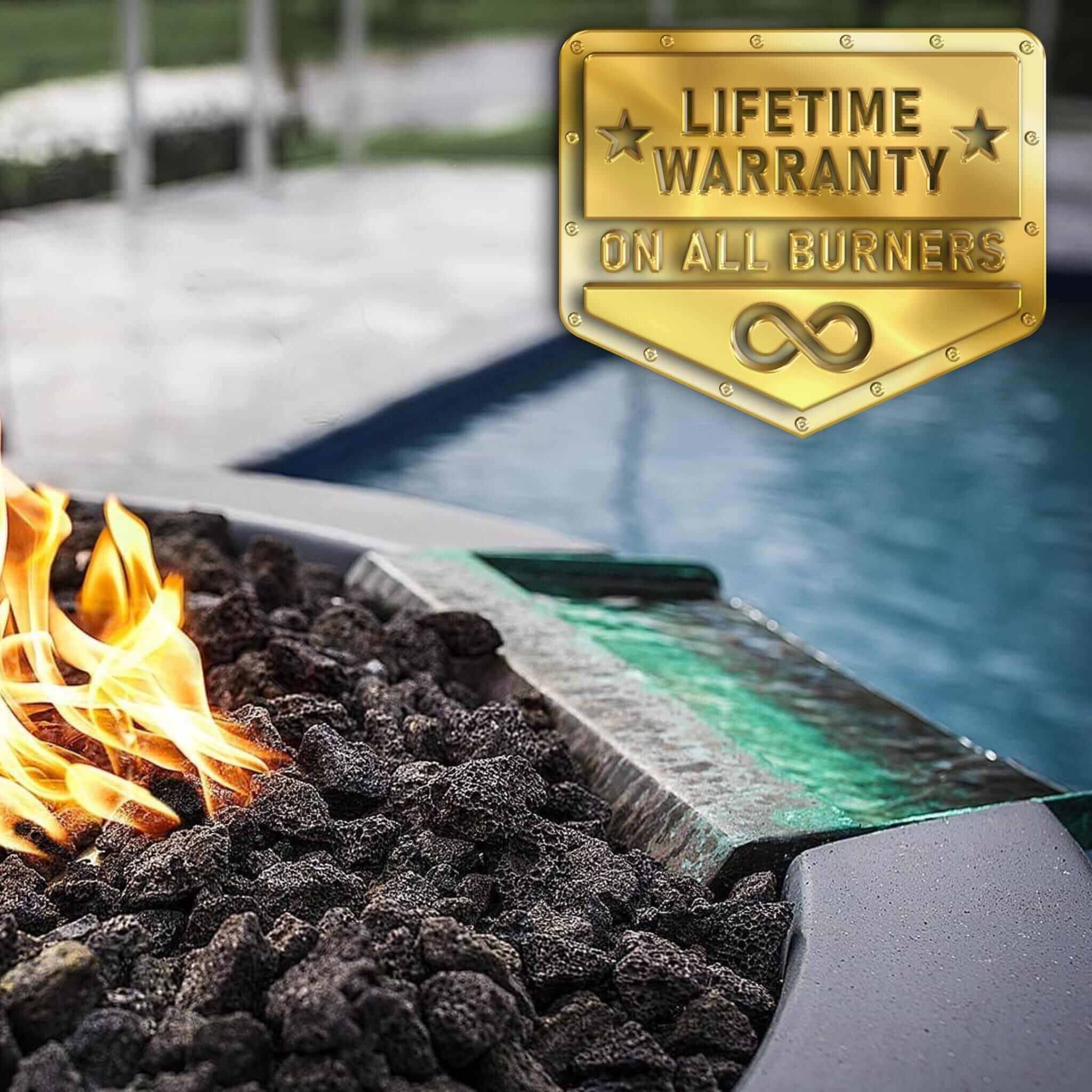 Luna Concrete Fire & Water Bowl - The Outdoor Plus