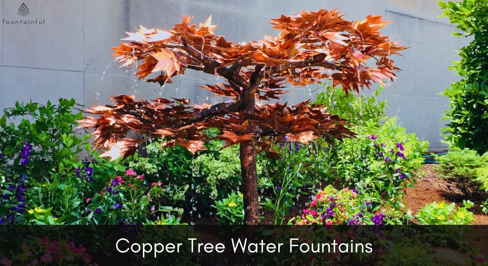 Copper Tree Water Fountains from Blue Thumb