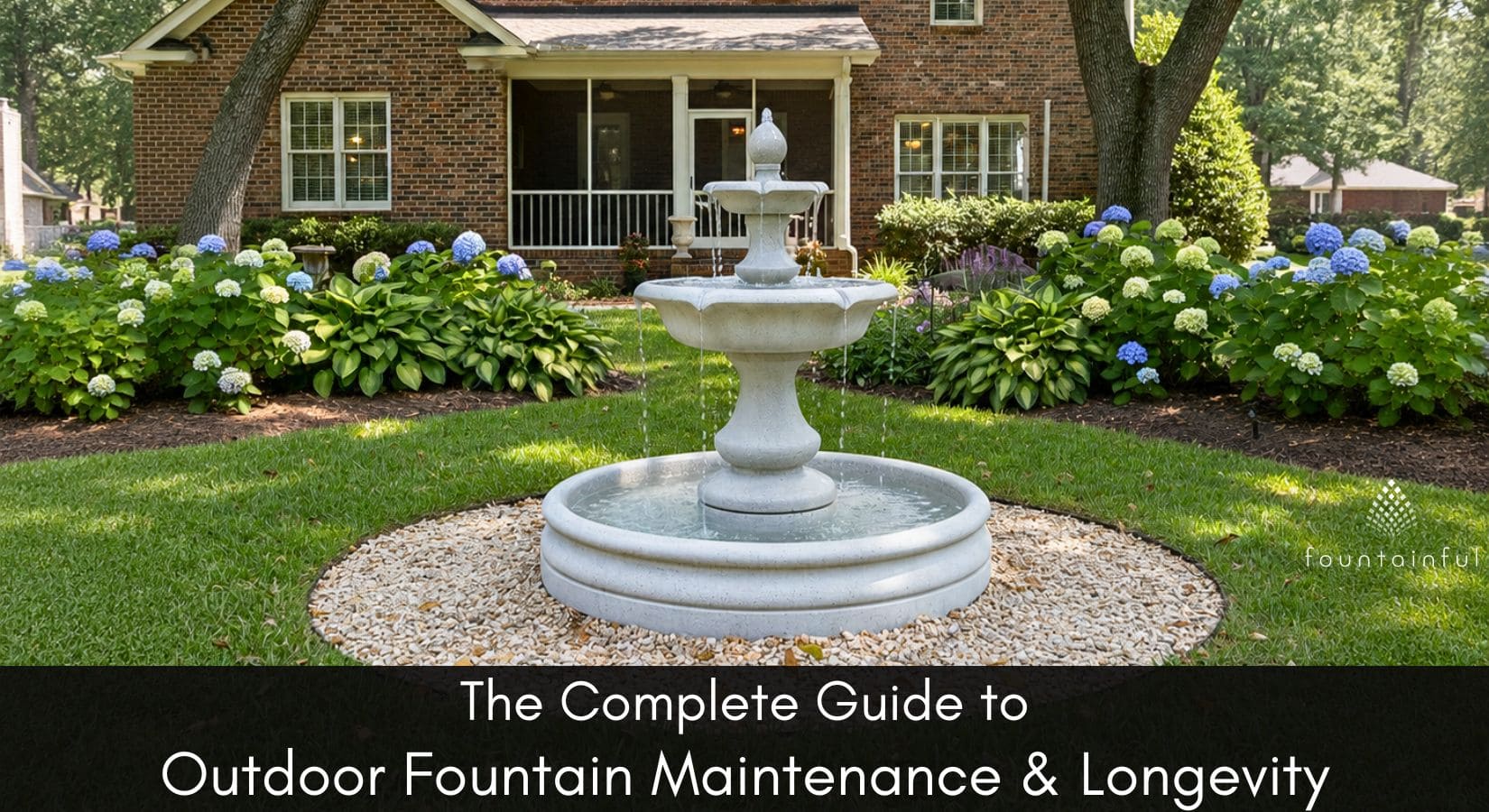 Fountainful Guide to Outdoor Fountain Maintenance