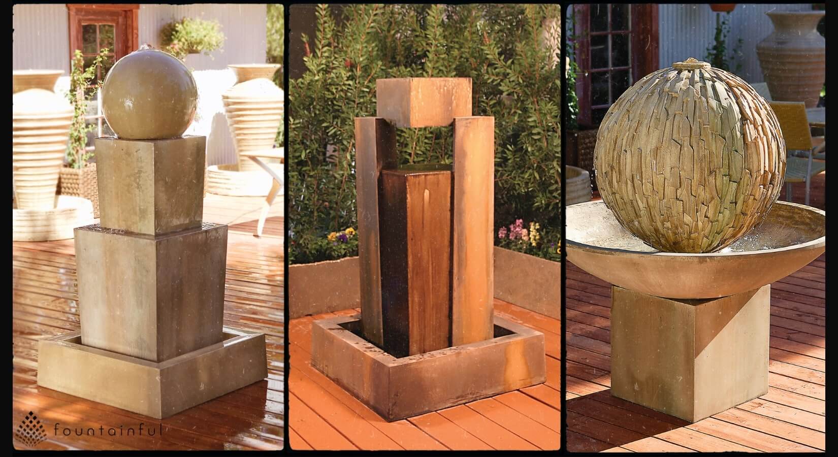 water fountains for home and garden by gist concrete products