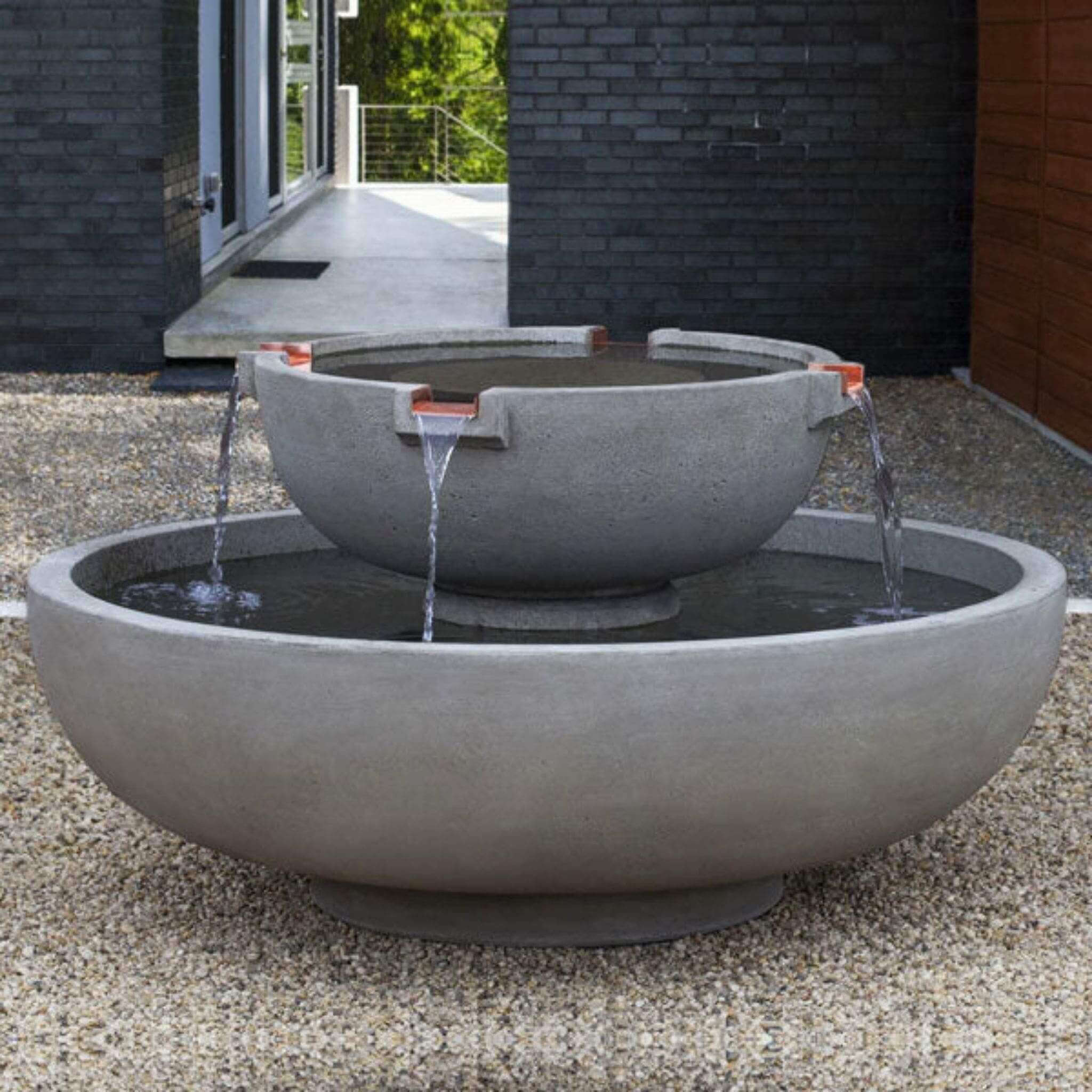 Del Rey Concrete Fountain - Campania #FT306