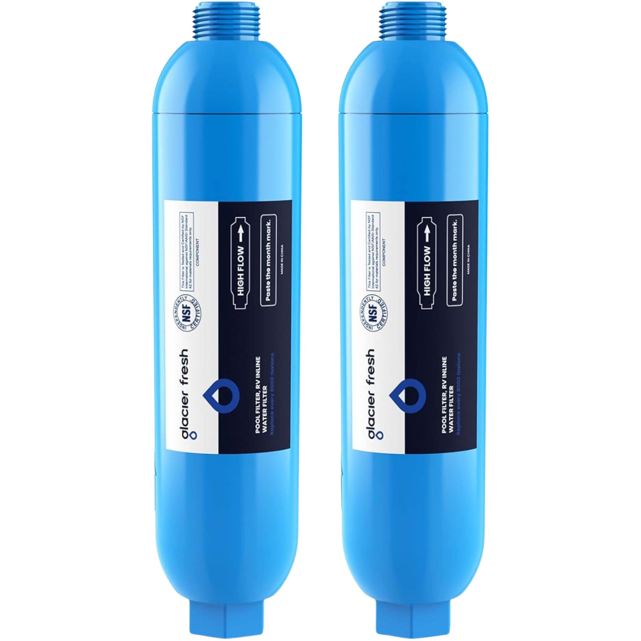 Hose Attachment Water Filter - 2 Pack by Glacier Fresh