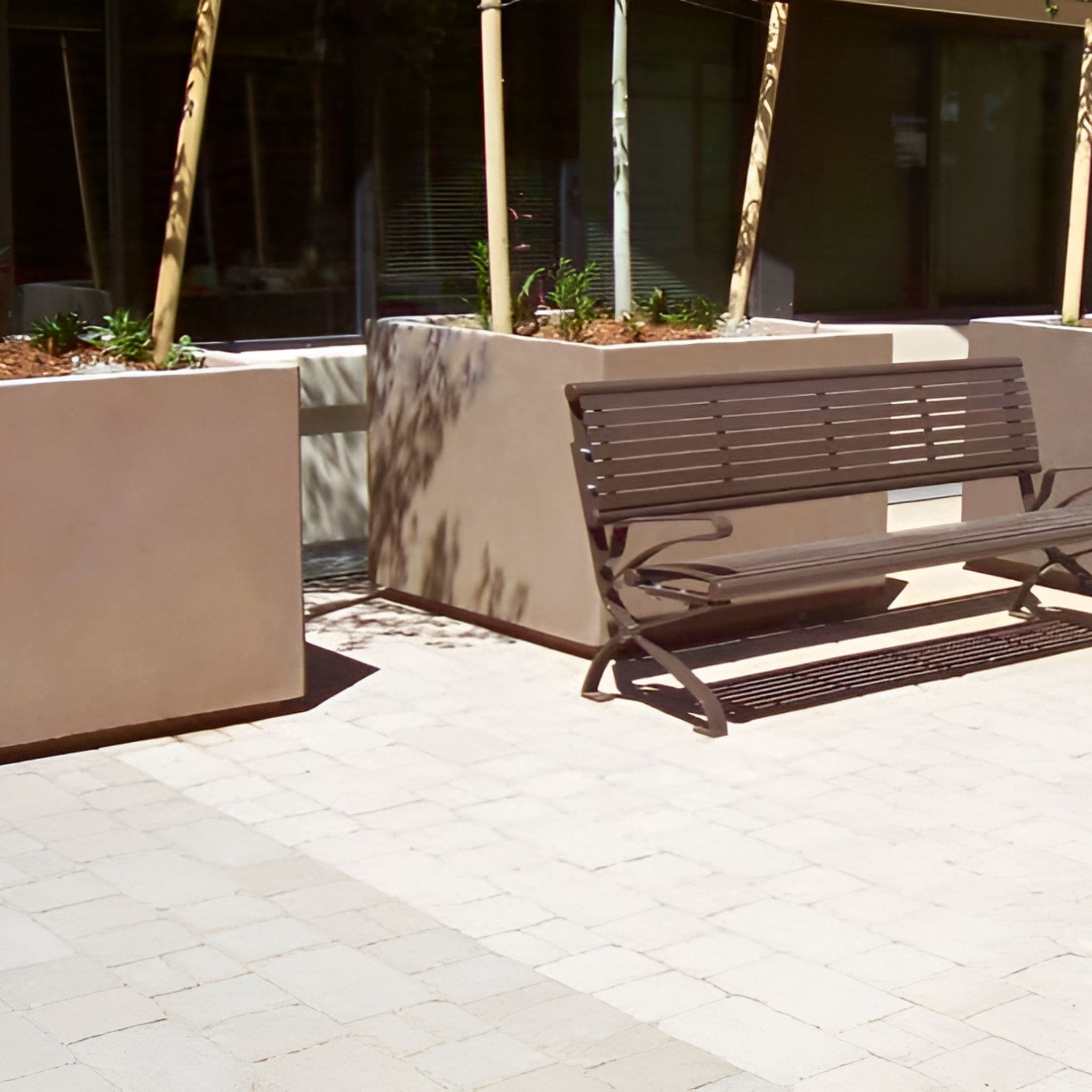 Classic Square Concrete Planter - Architectural Collection