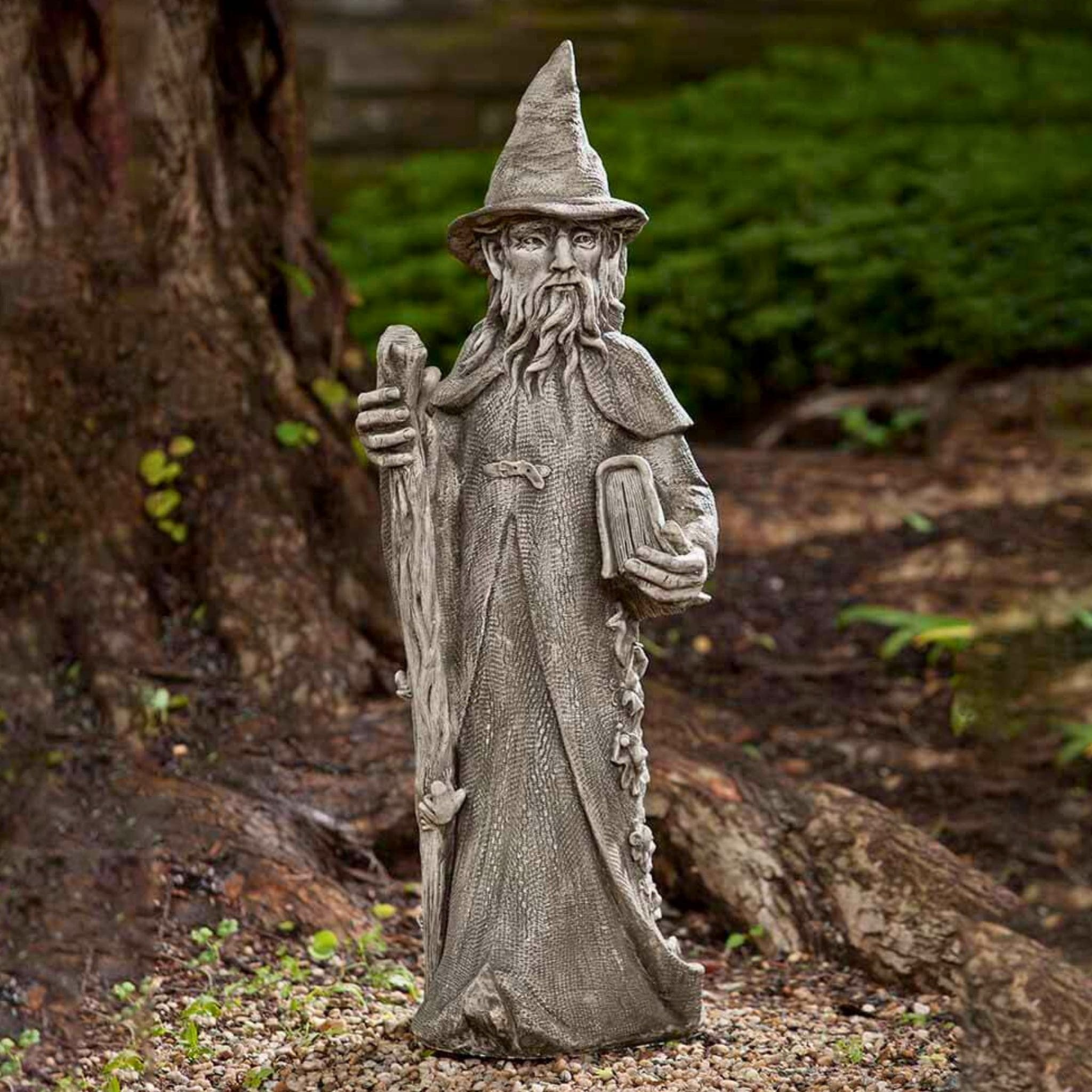 Merlin Concrete Garden Statue - Campania #S401