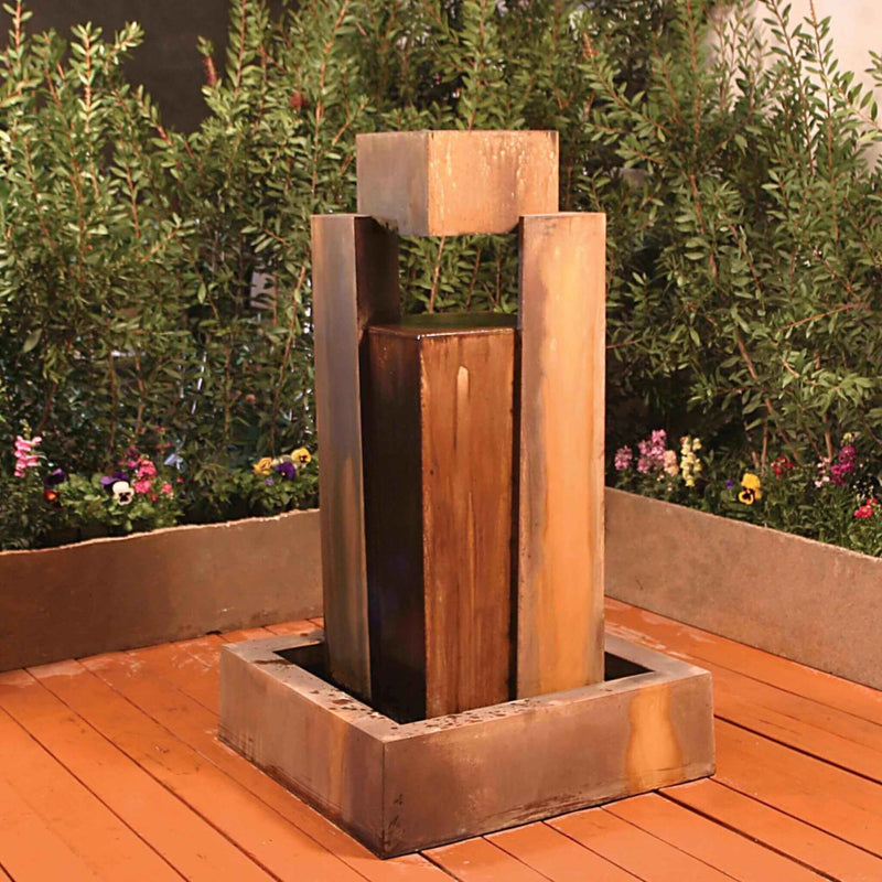 Rocket Concrete Fountain - GIST Fountains