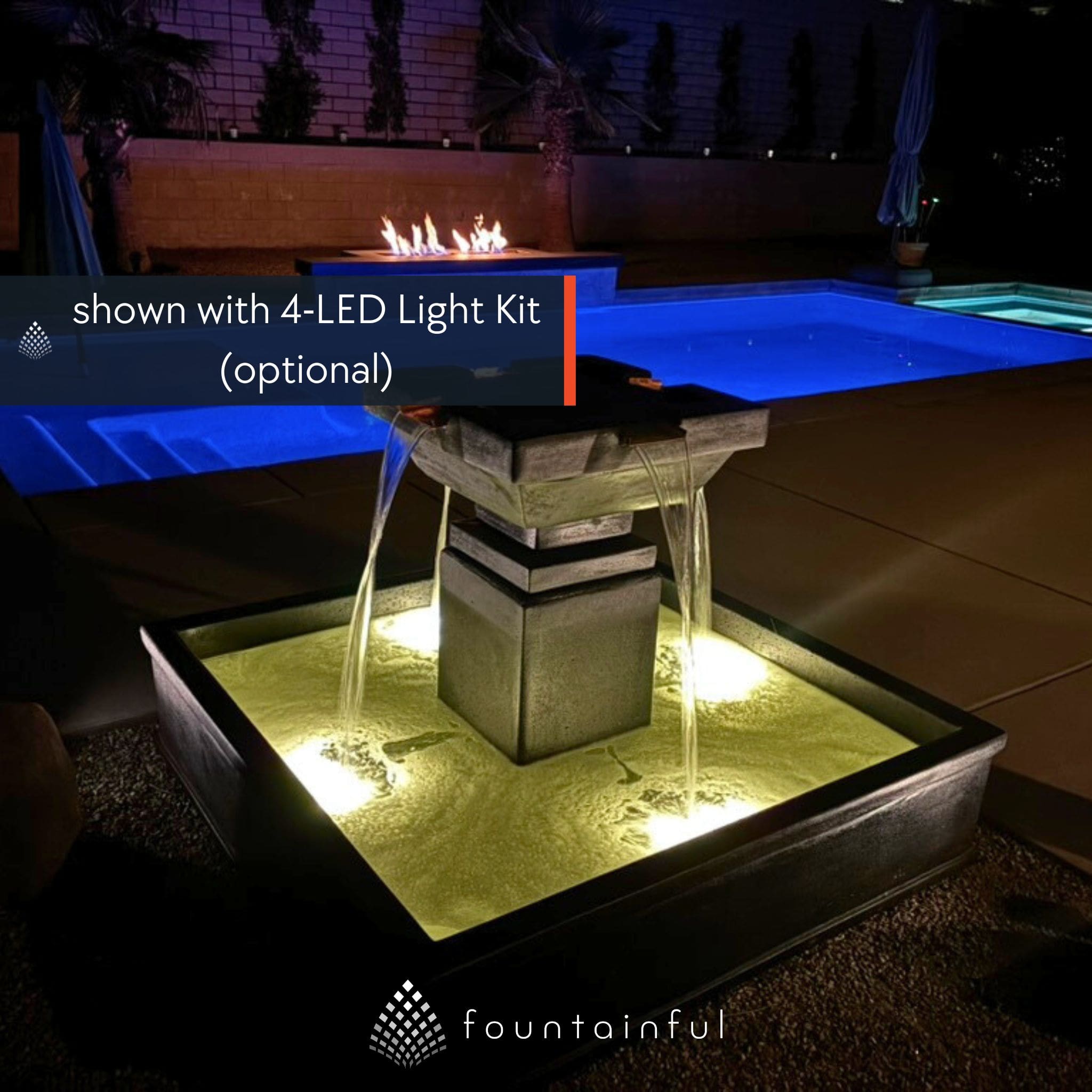 Miramar Concrete Fountain - Giannini #1817