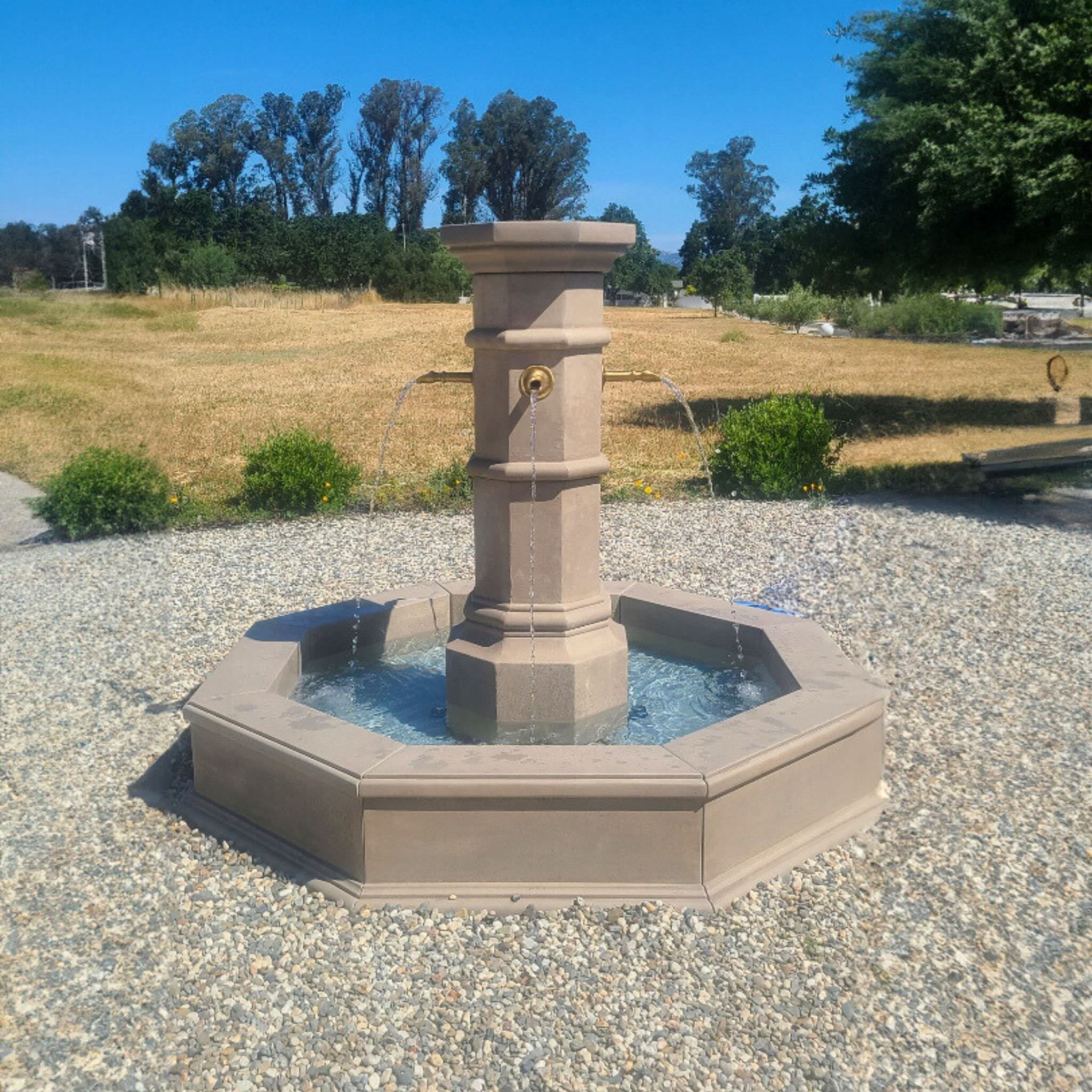Giannini Octavius Easy Pond Fountain Basin - Thumbnail 3