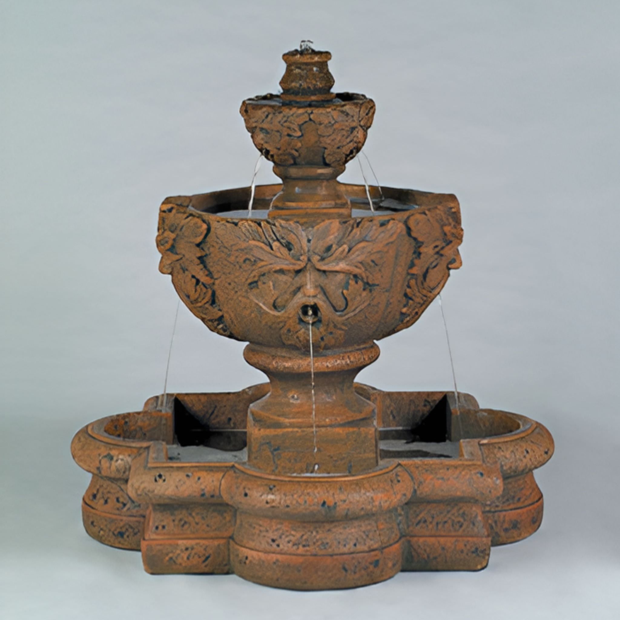 Greenleaf Majesty Concrete Fountain - Fiore #2073