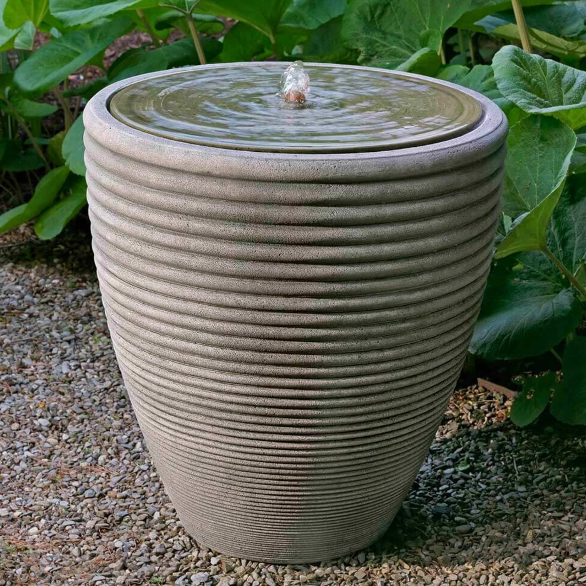 Bibendum Large Concrete Urn Fountain - Campania #FT399
