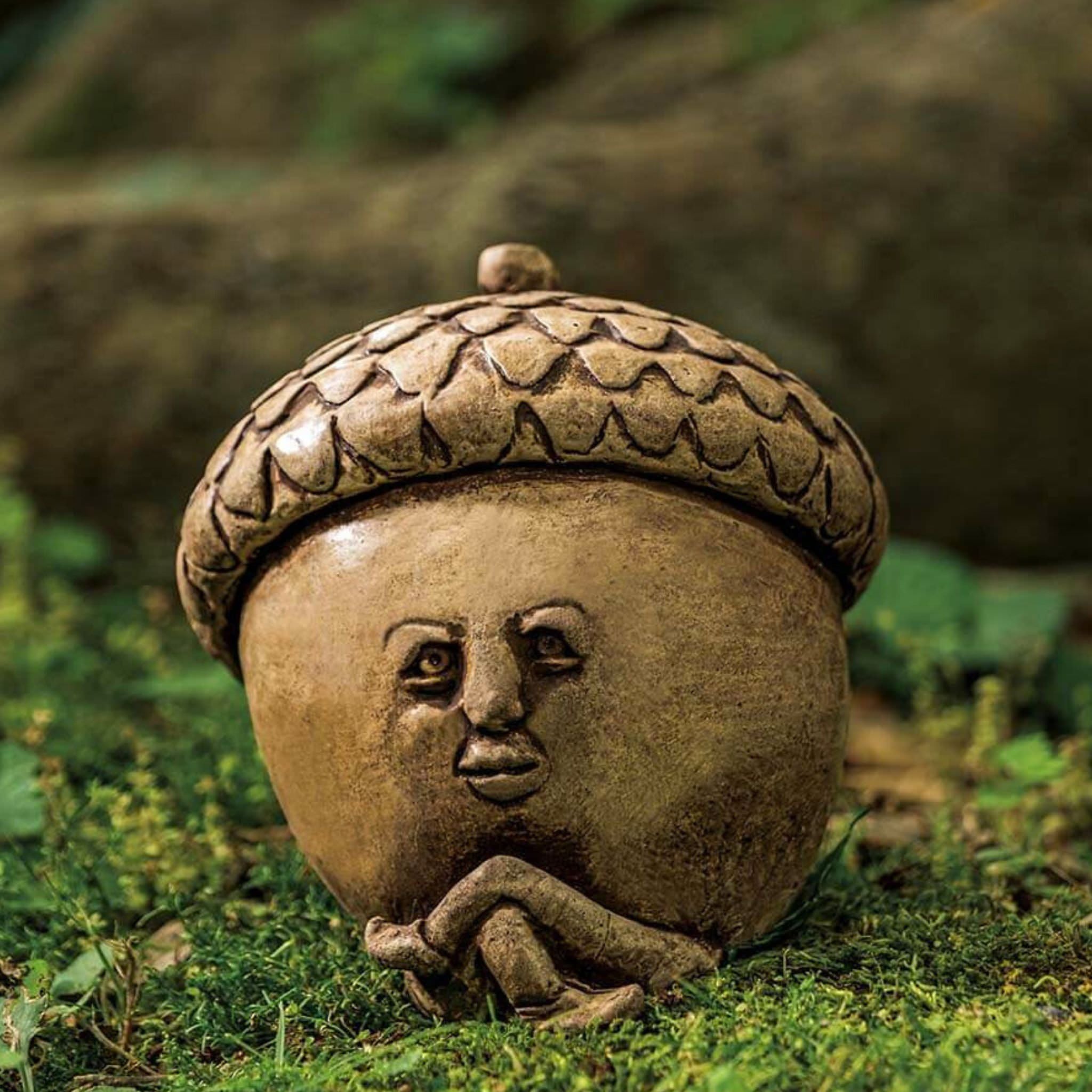 Cornie Concrete Acorn Statue - Campania