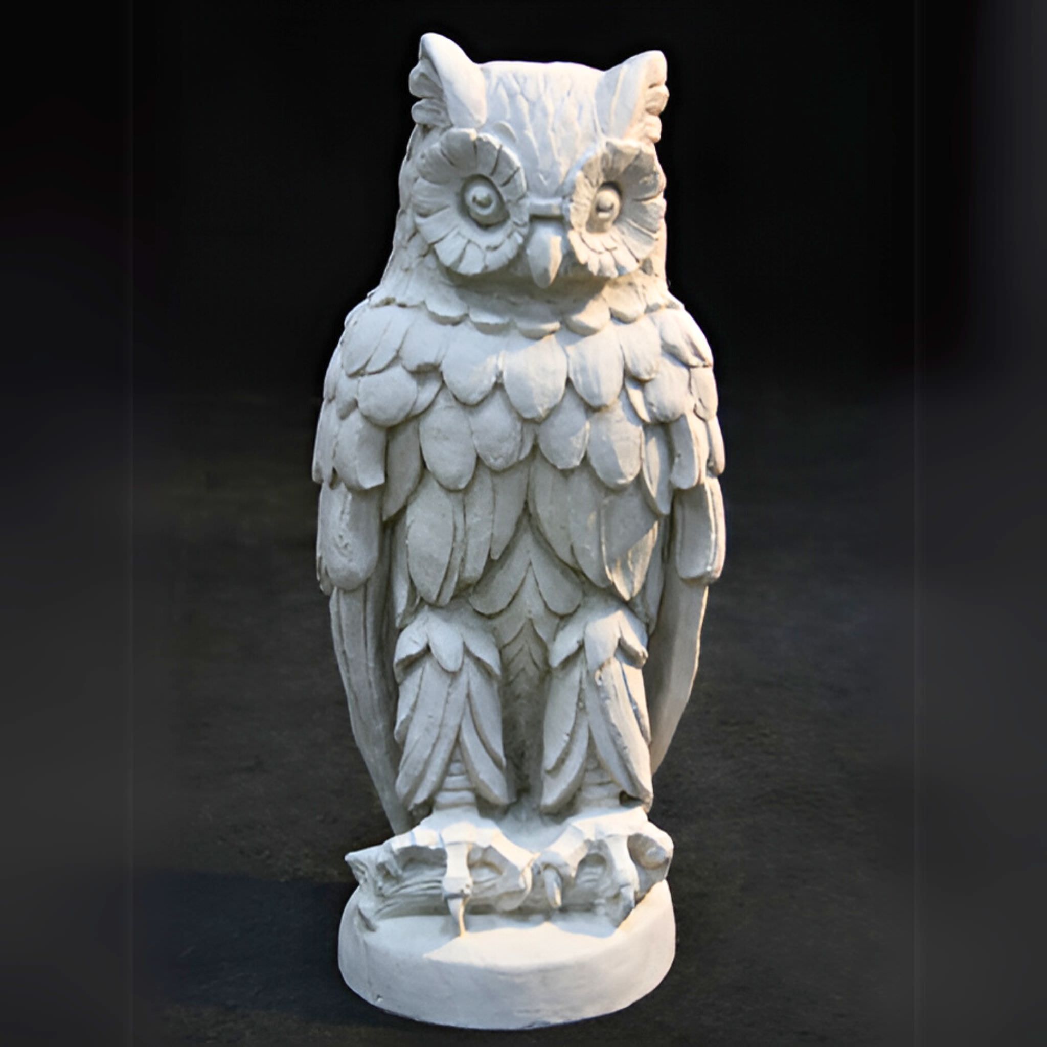 Owl Concrete Garden Statue - Fiore #503