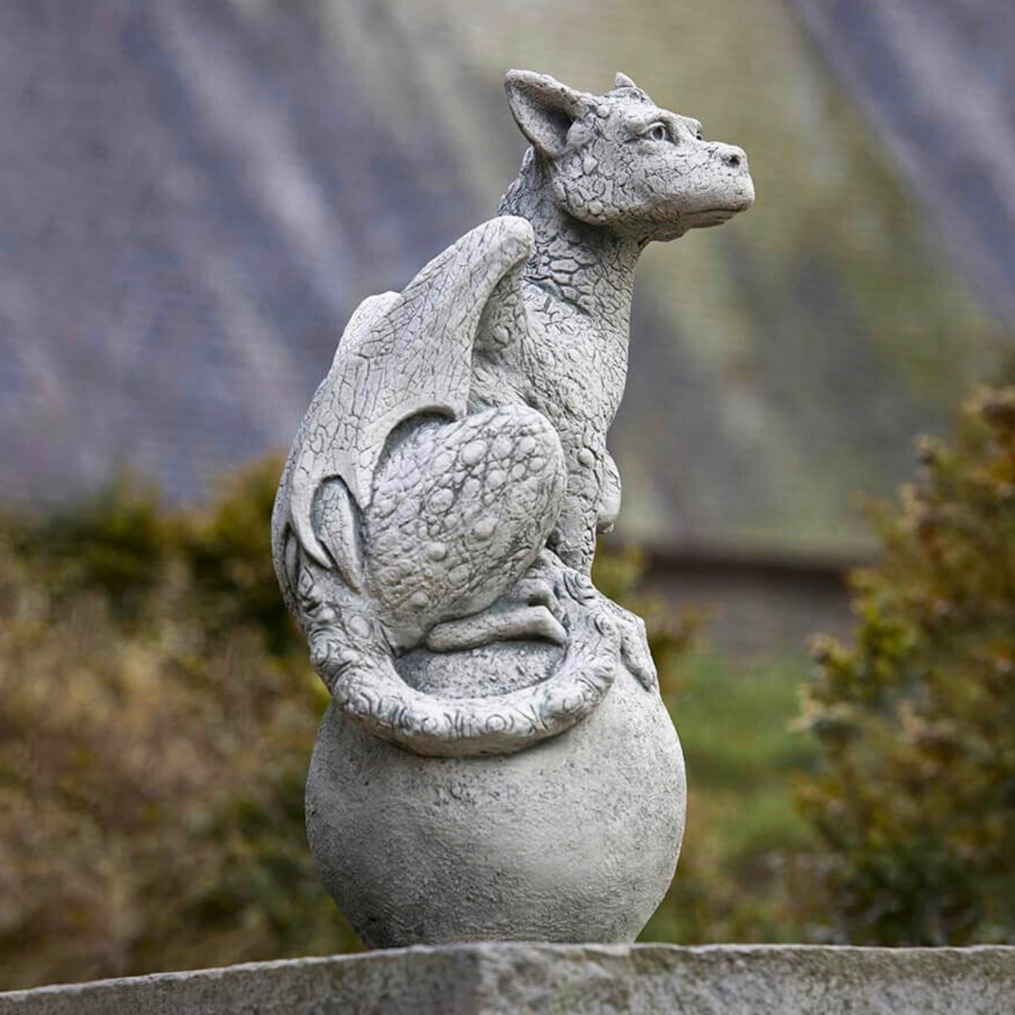 Eryl Concrete Dragon Statue - Campania
