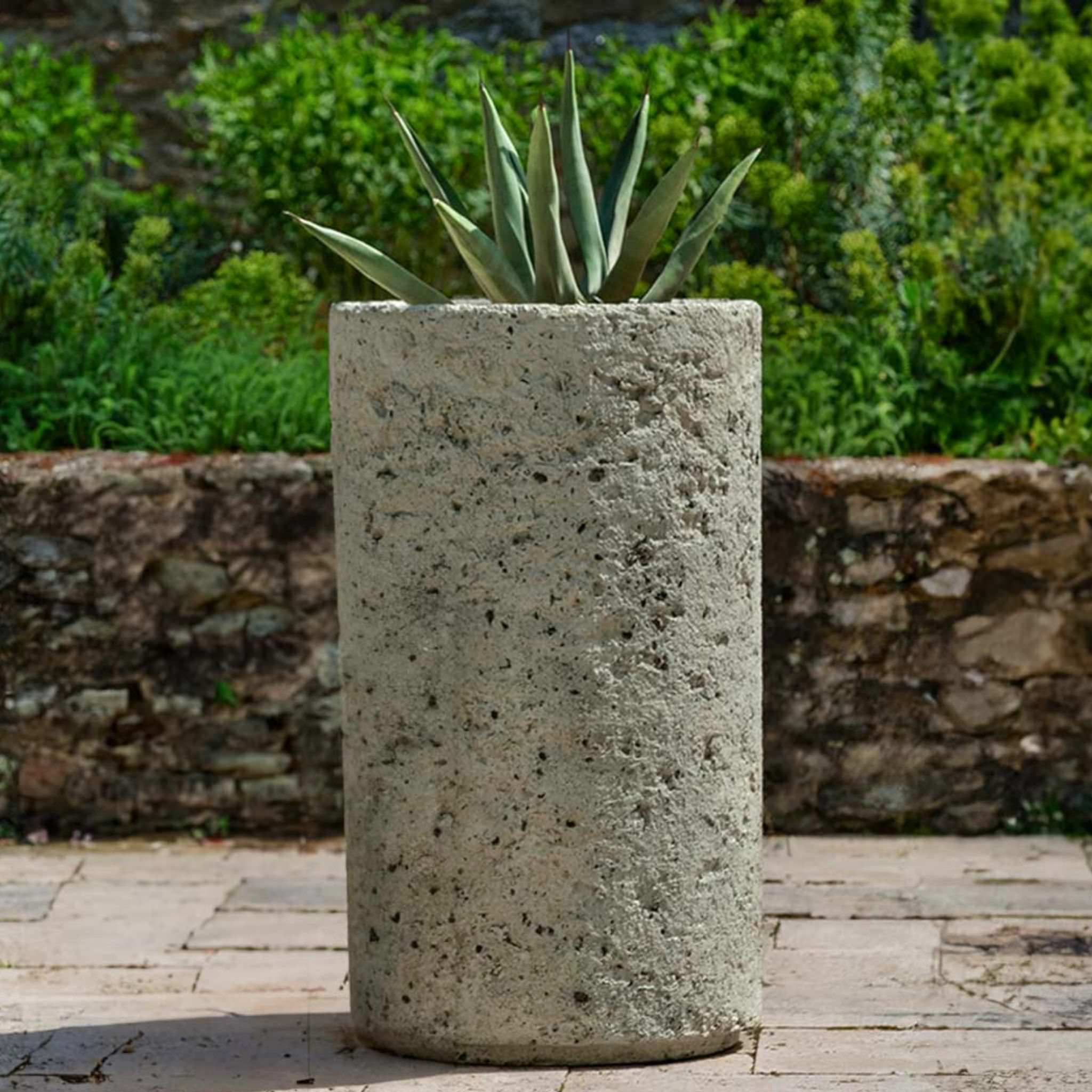 Siros Tall Concrete Planter - Campania #P983