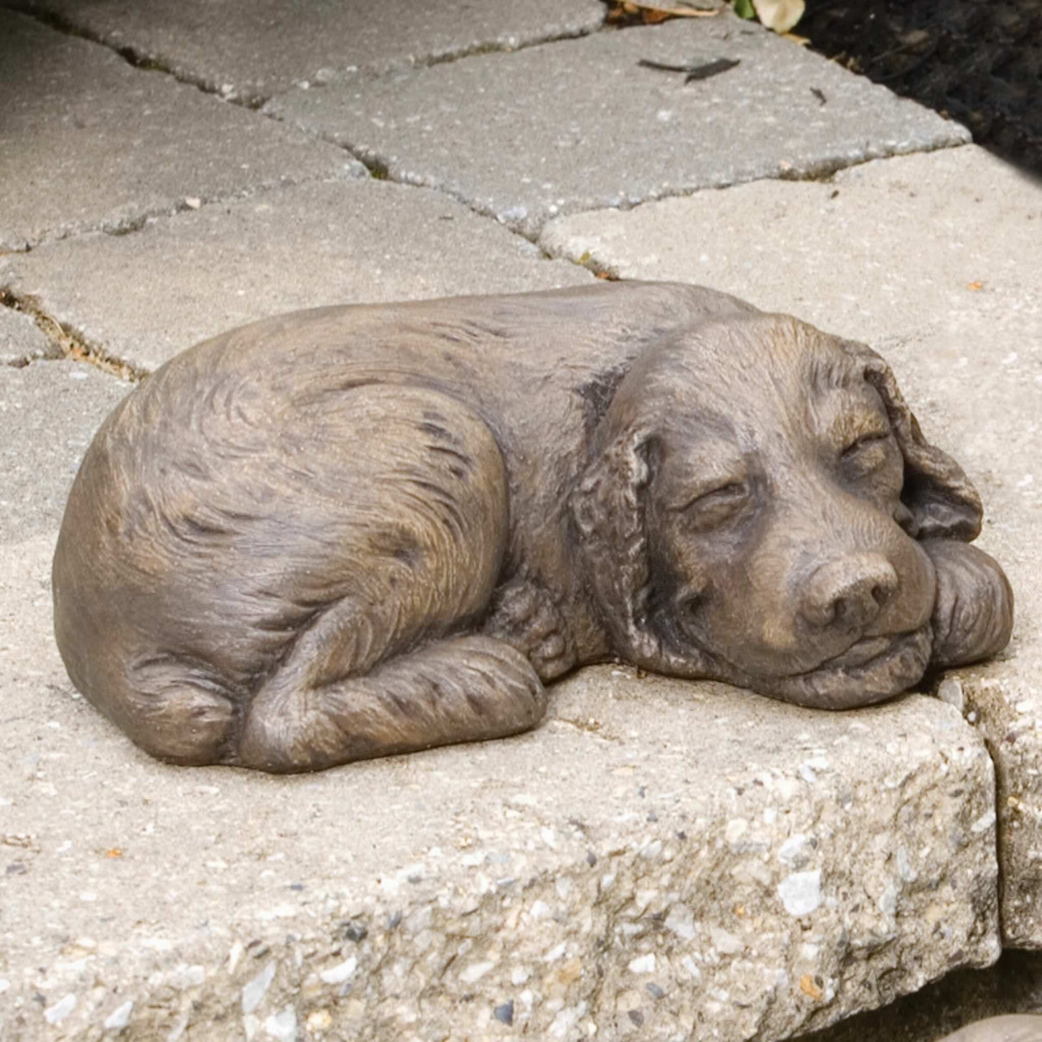 Spanky the Spaniel Concrete Garden Statue